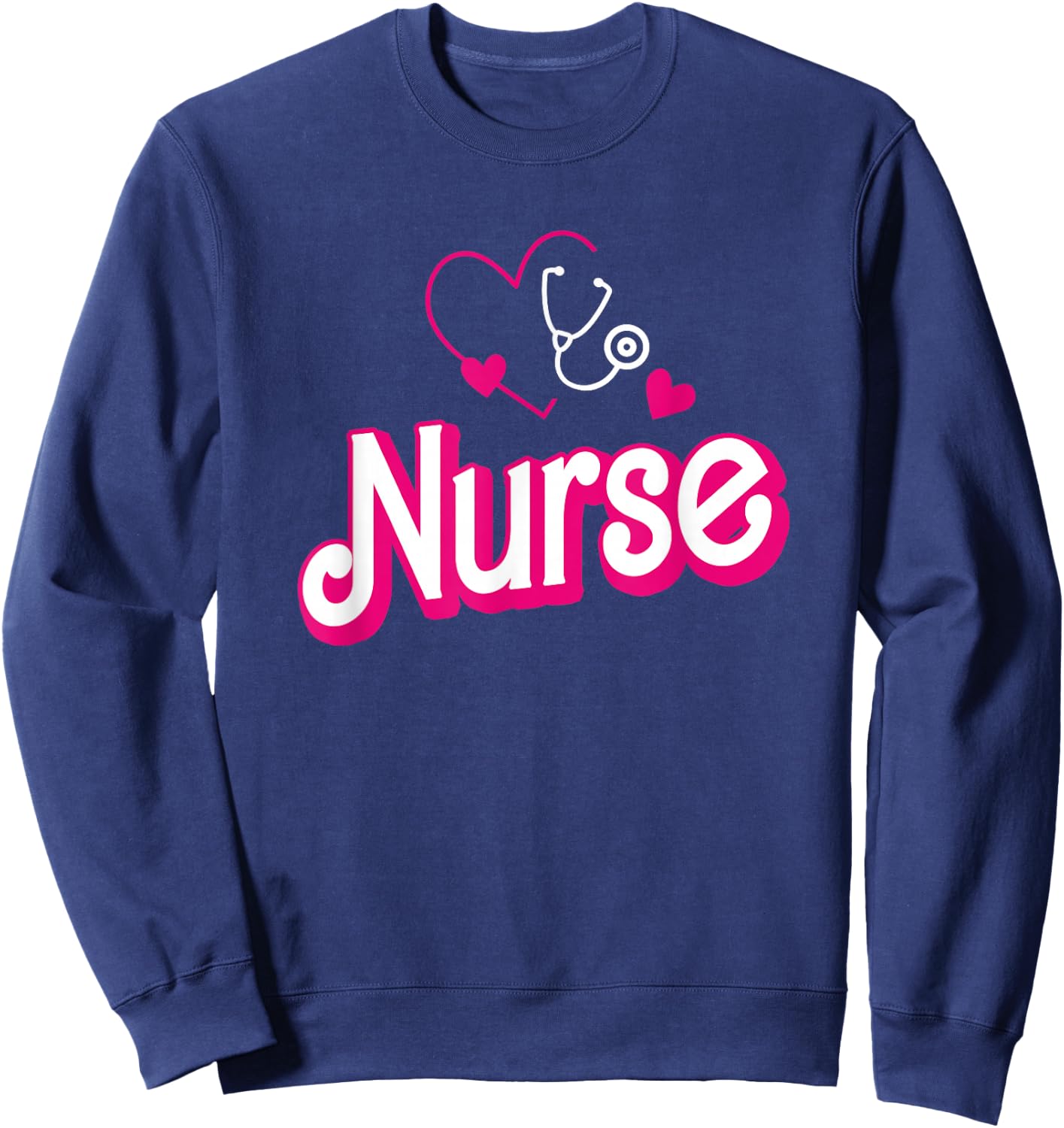 Retro Nurse Gifts Nurse Week Gifts Funny Nurse Sweatshirt - Sweatshirt | Navy