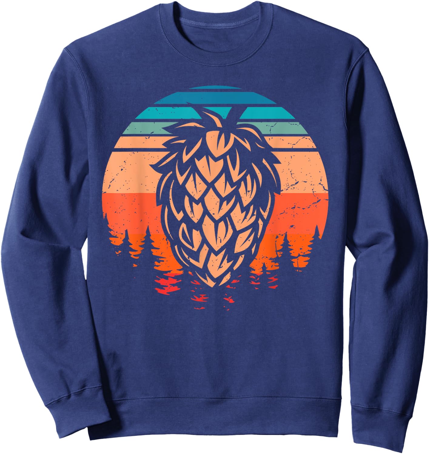 Novelty Homebrewers Brewery Brewpub Husband Women Men Gag Sweatshirt - Sweatshirt | Navy