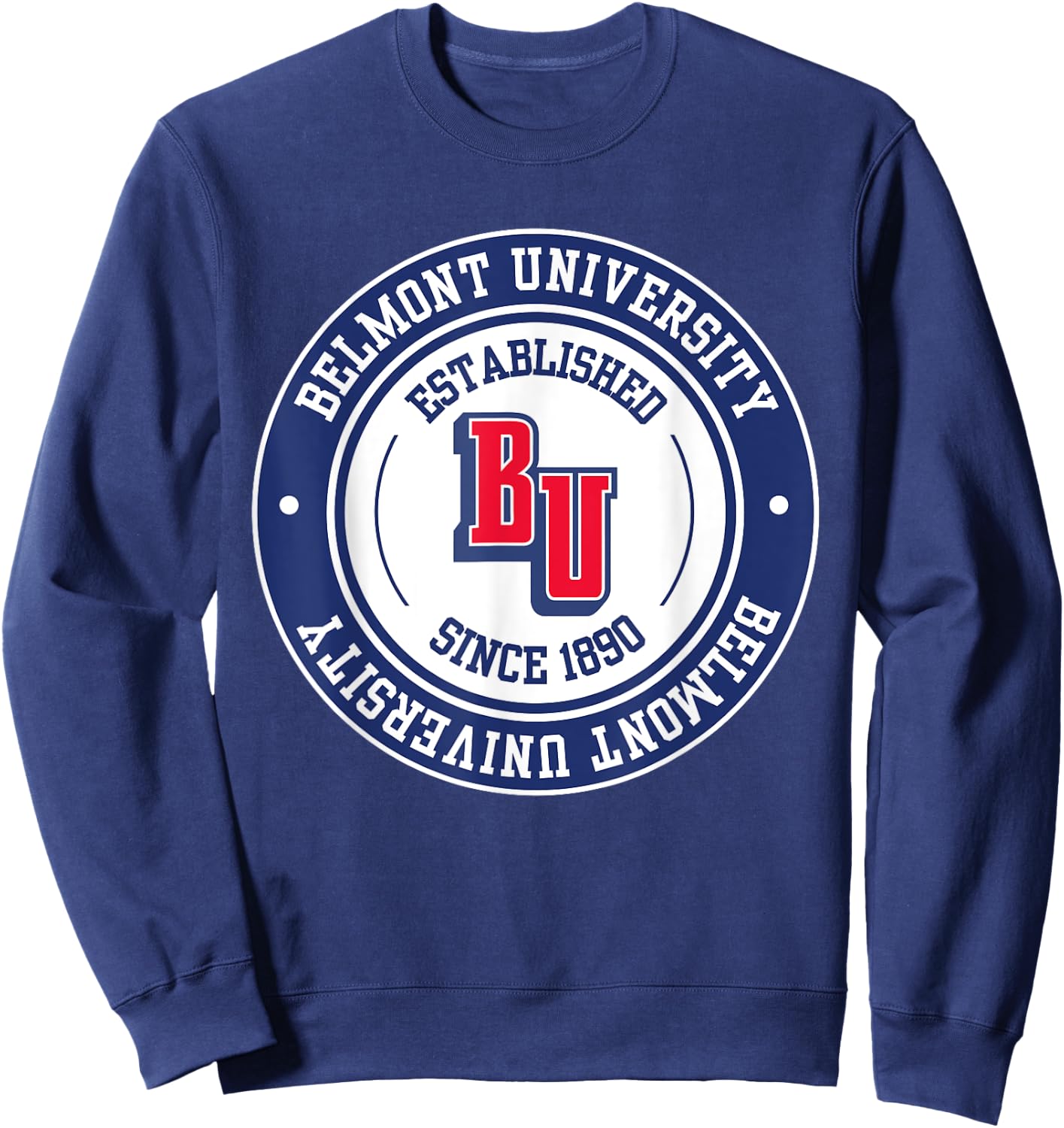 Belmont Bruins | Official NCAA Merch | NCAFBEL02 Sweatshirt - Sweatshirt | Navy