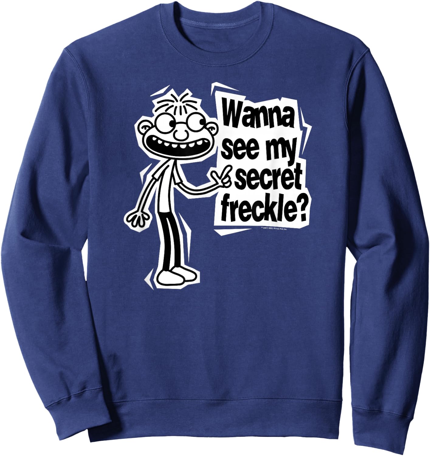 Diary of a Wimpy Kid Fregley Secret Freckle Sweatshirt - Sweatshirt | Navy