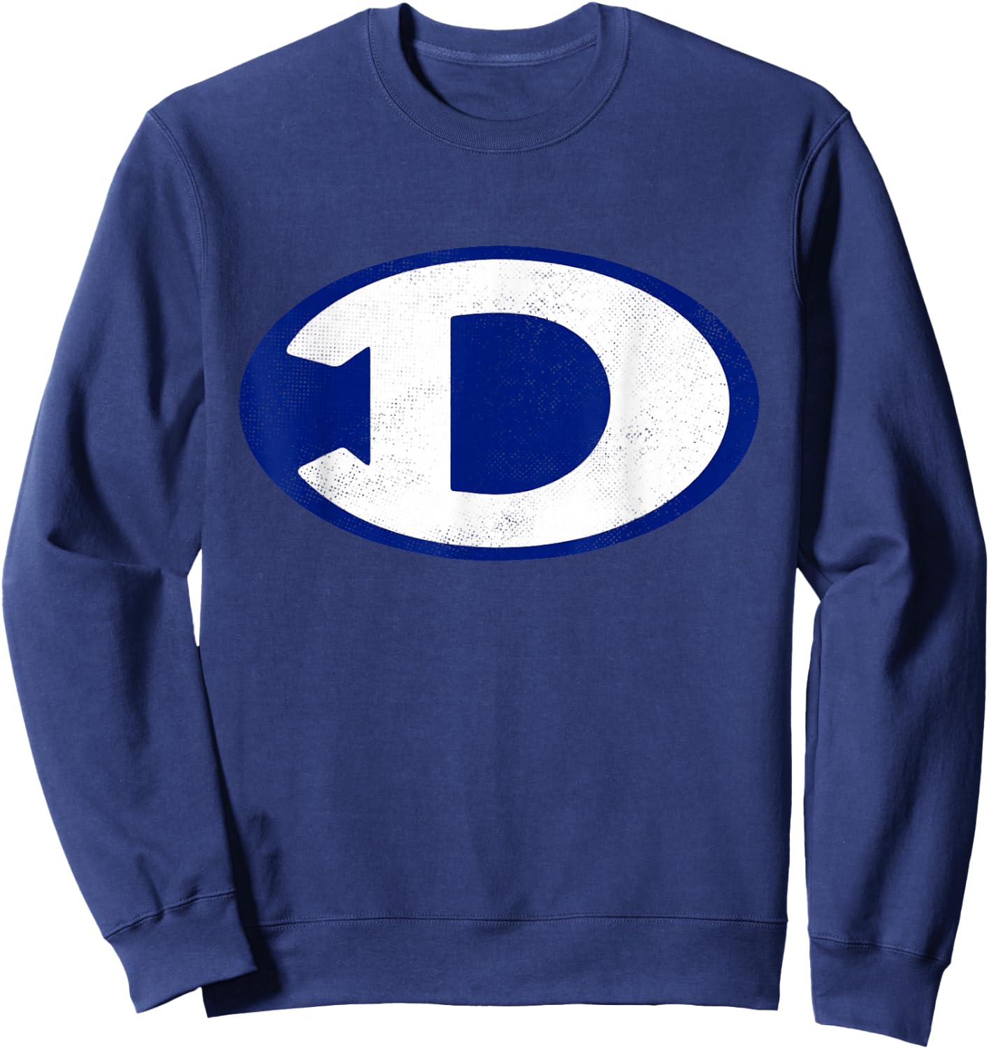 Dickinson High School - Dickinson Gators Distressed Sweatshirt - Sweatshirt | Navy
