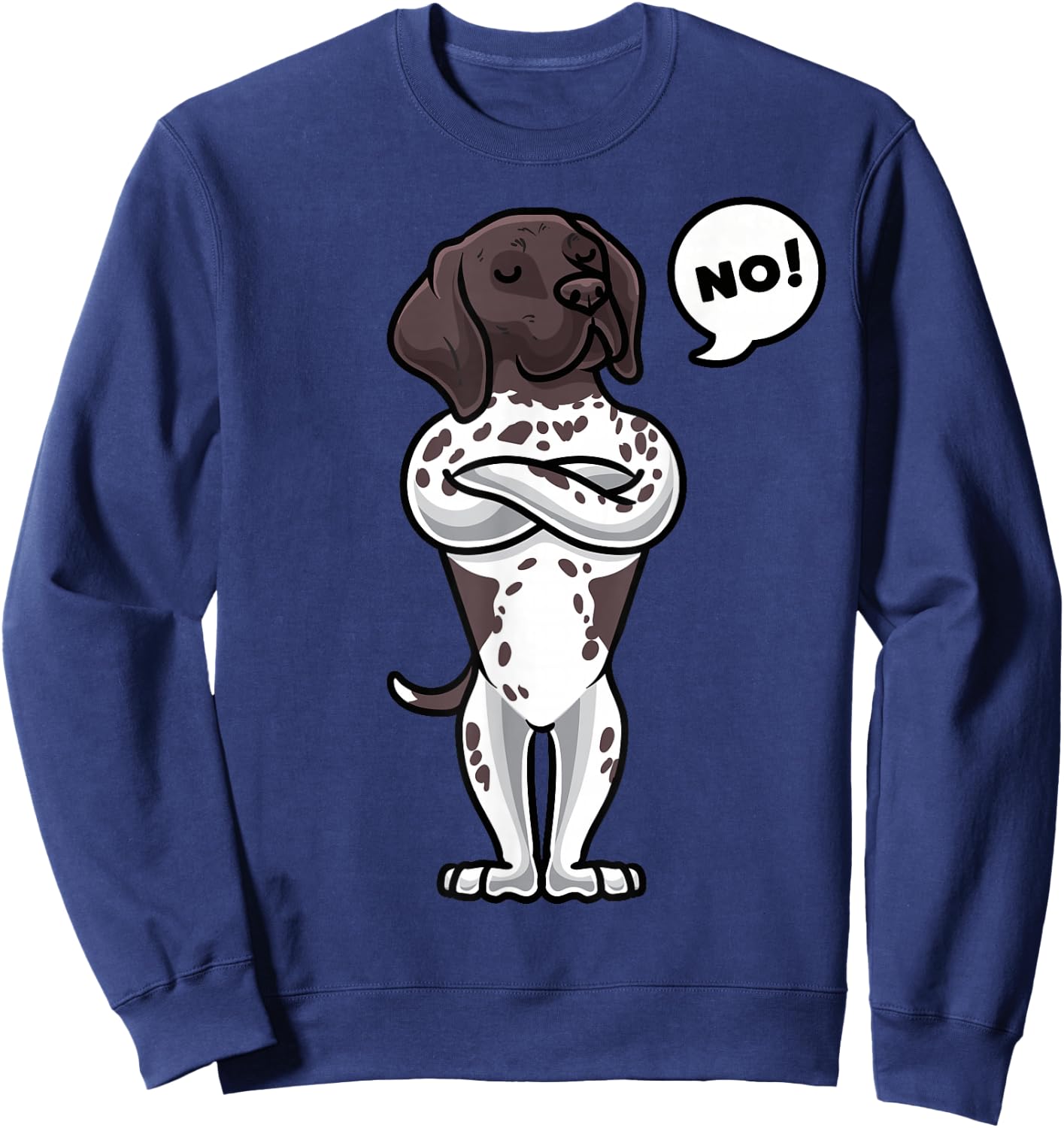 Sturer German Shorthair Dog Owner Sweatshirt - Sweatshirt | Navy