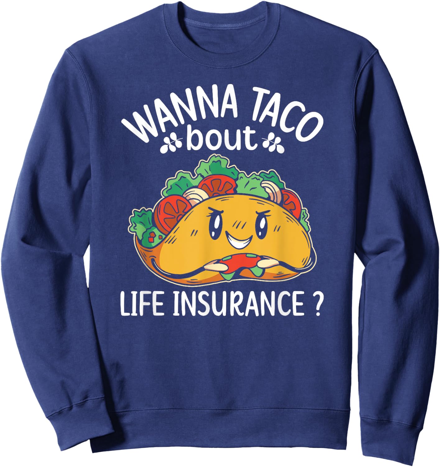 Life insurance Sales Agent Men Women Life Insurance Broker Sweatshirt - Sweatshirt | Navy