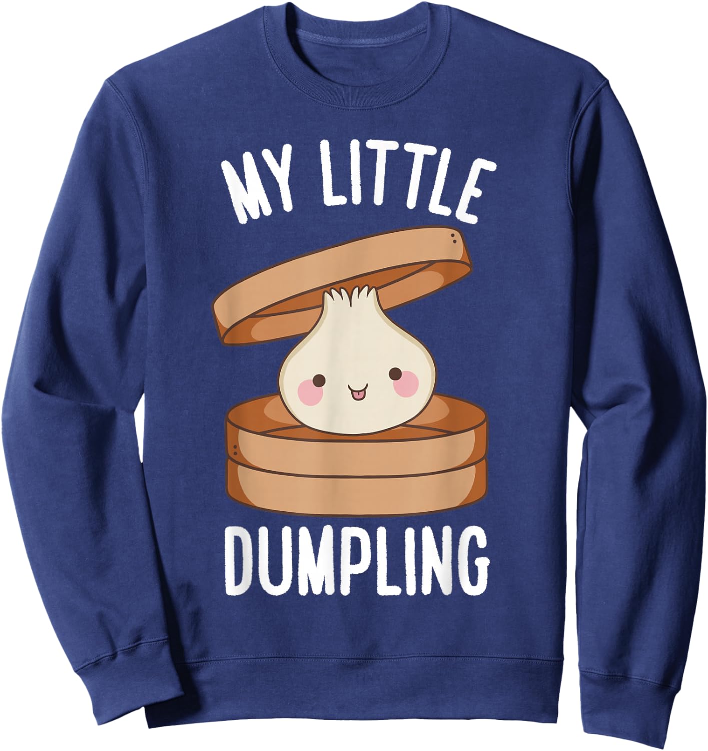 My Little Dumpling Dumpling Chinese Cuisine Sweatshirt - Sweatshirt | Navy