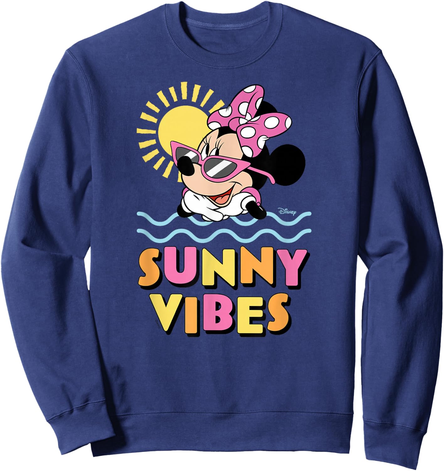Minnie - Sunny Vibes Sweatshirt - Sweatshirt | Navy