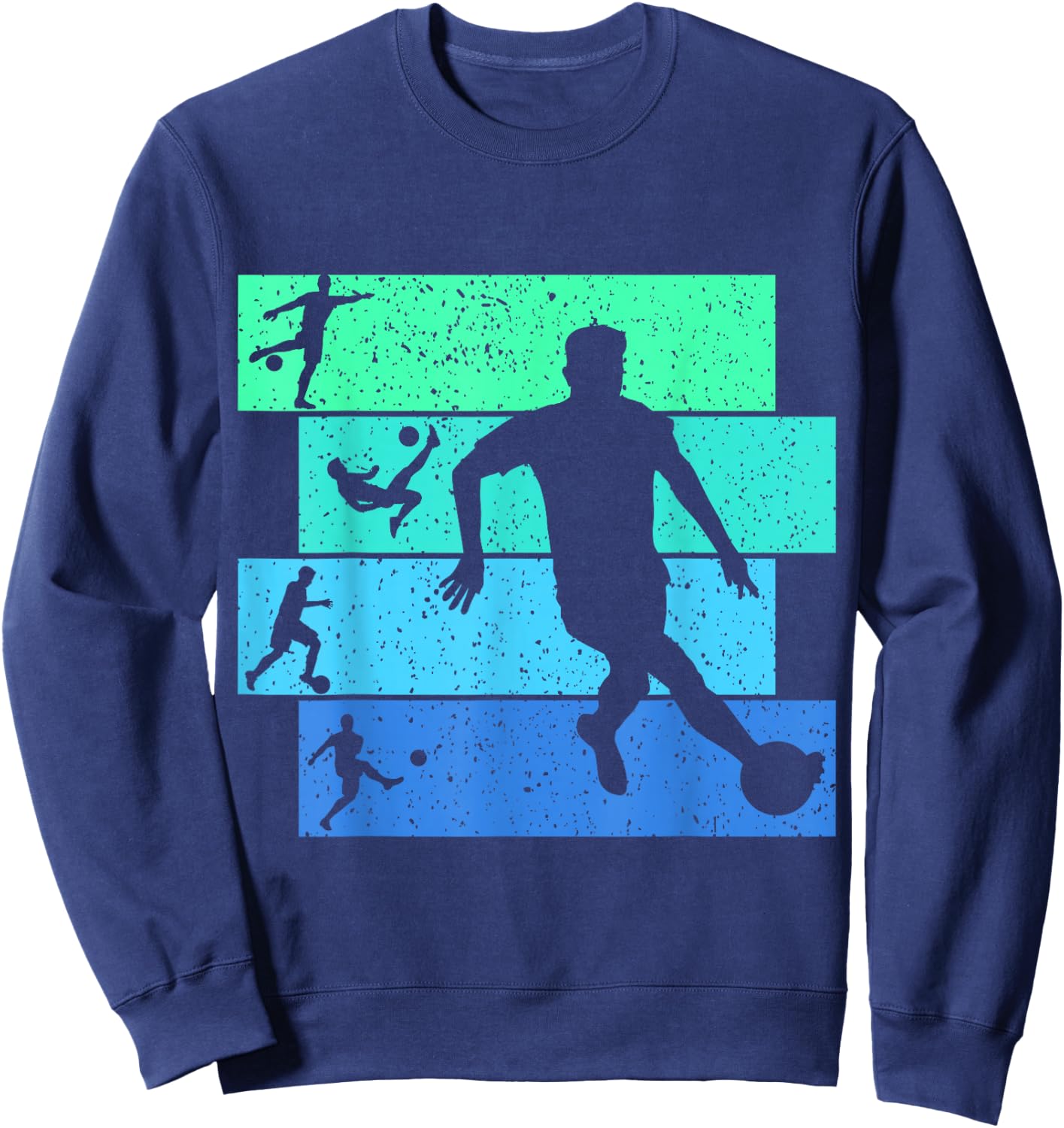 Soccer Boys Kids Men Sweatshirt - Sweatshirt | Navy
