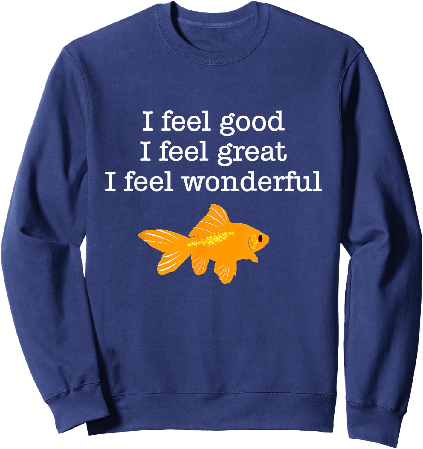 Comedy is Good What About and bob hot Topic 5 Sweatshirt - Sweatshirt | Navy