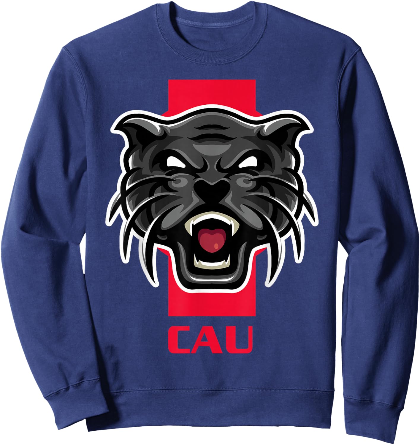 CAU Panther Stripe Sweatshirt - Sweatshirt | Navy