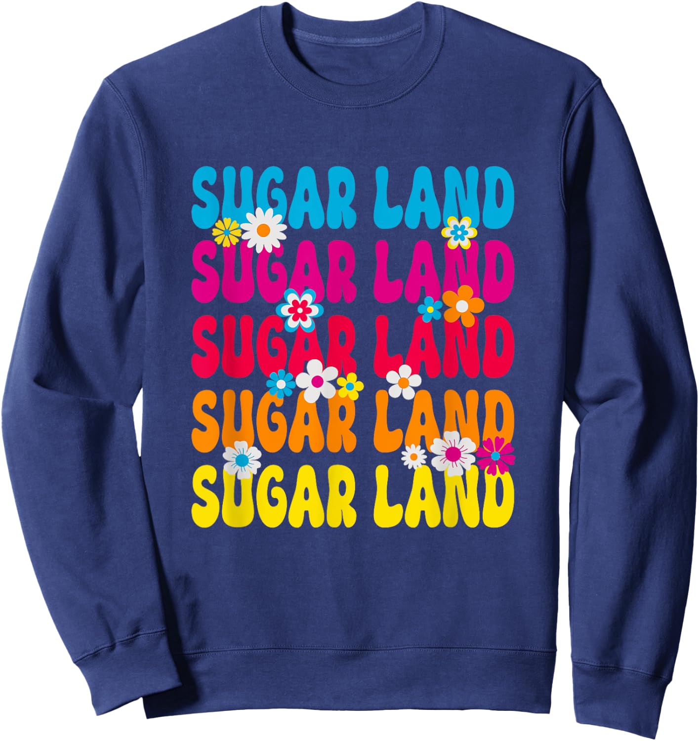 70s Sugar Land Sweatshirt - Sweatshirt | Navy