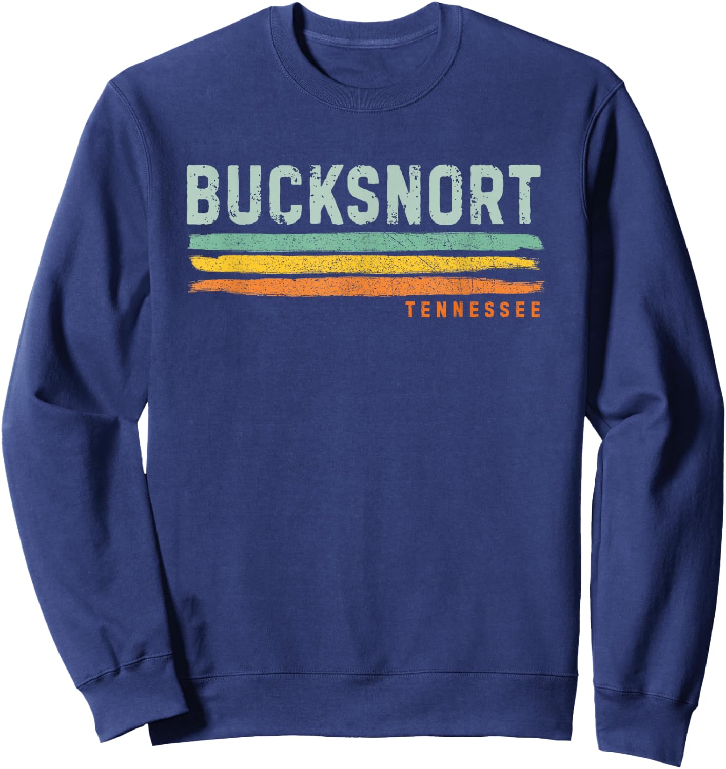 Vintage Stripes Bucksnort TN Sweatshirt - Sweatshirt | Navy