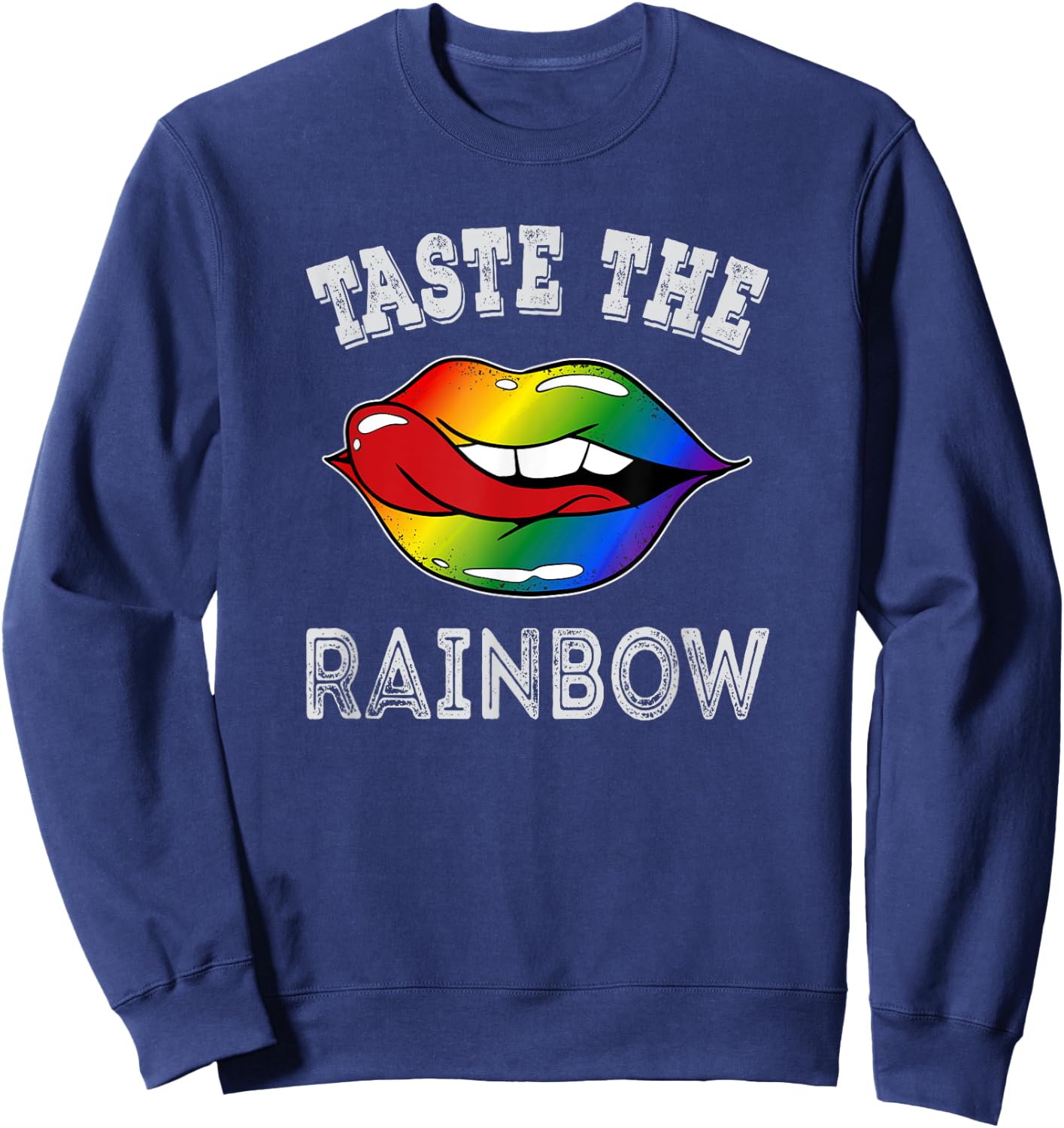 Taste the Rainbow Sweatshirt - Sweatshirt | Navy