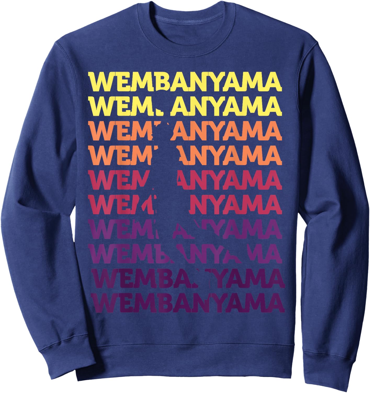 Wembanyama Basketball Amazing Gift Fan Sweatshirt - Sweatshirt | Navy