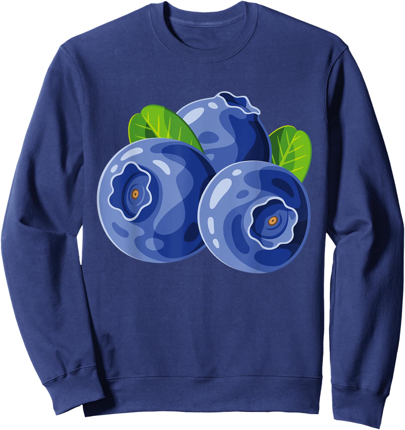 Blueberry Blueberry Costume Shirt Sweatshirt - Sweatshirt | Navy