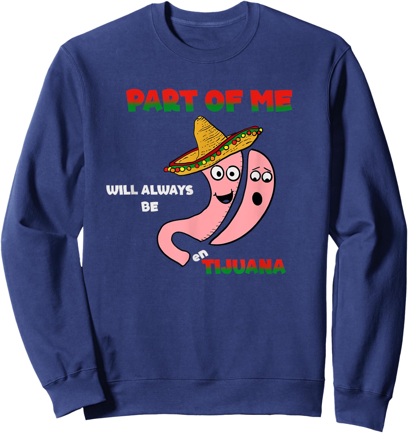 Gastric Sleeve Surgery Tijuana Sweatshirt - Sweatshirt | Navy