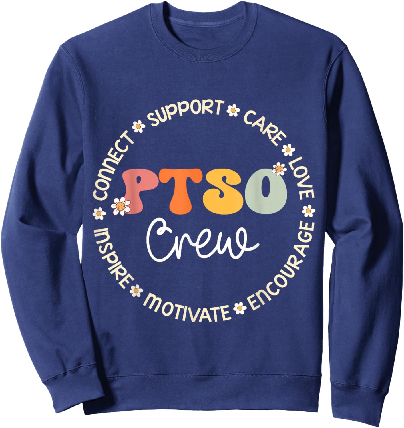 PTSO Crew Appreciation Week Back to School Sweatshirt - Sweatshirt | Navy