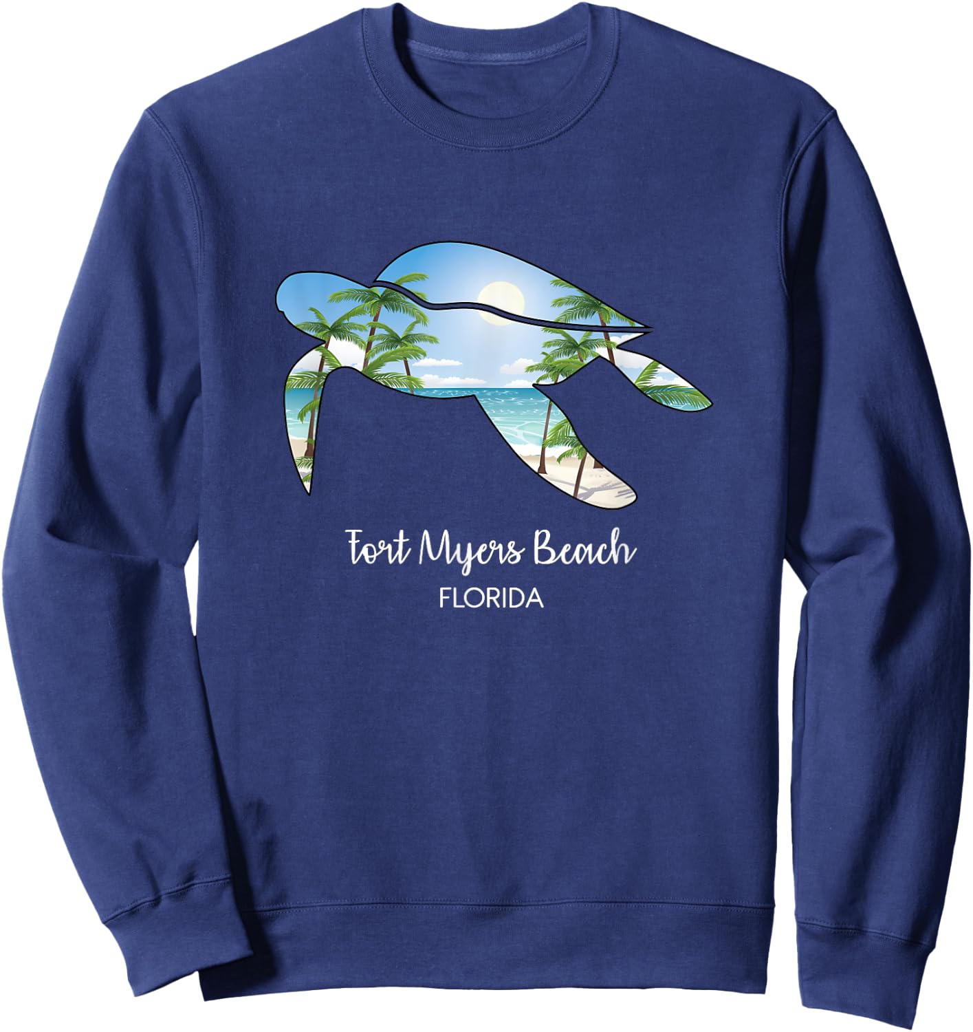 Fort Myers Beach Souvenir or Group Vacation Gift Sweatshirt - Sweatshirt | Navy
