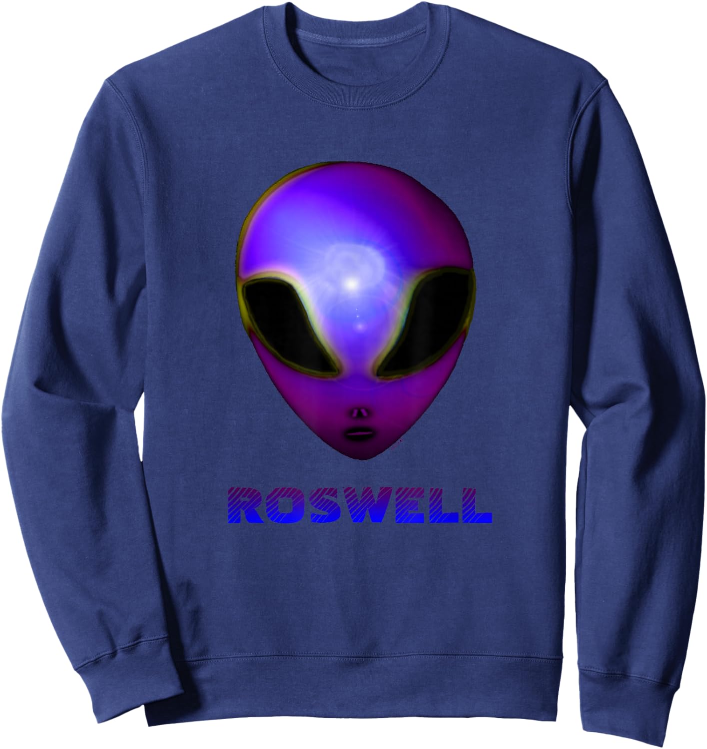 Roswell New Mexico Alien Sweatshirt - Sweatshirt | Navy