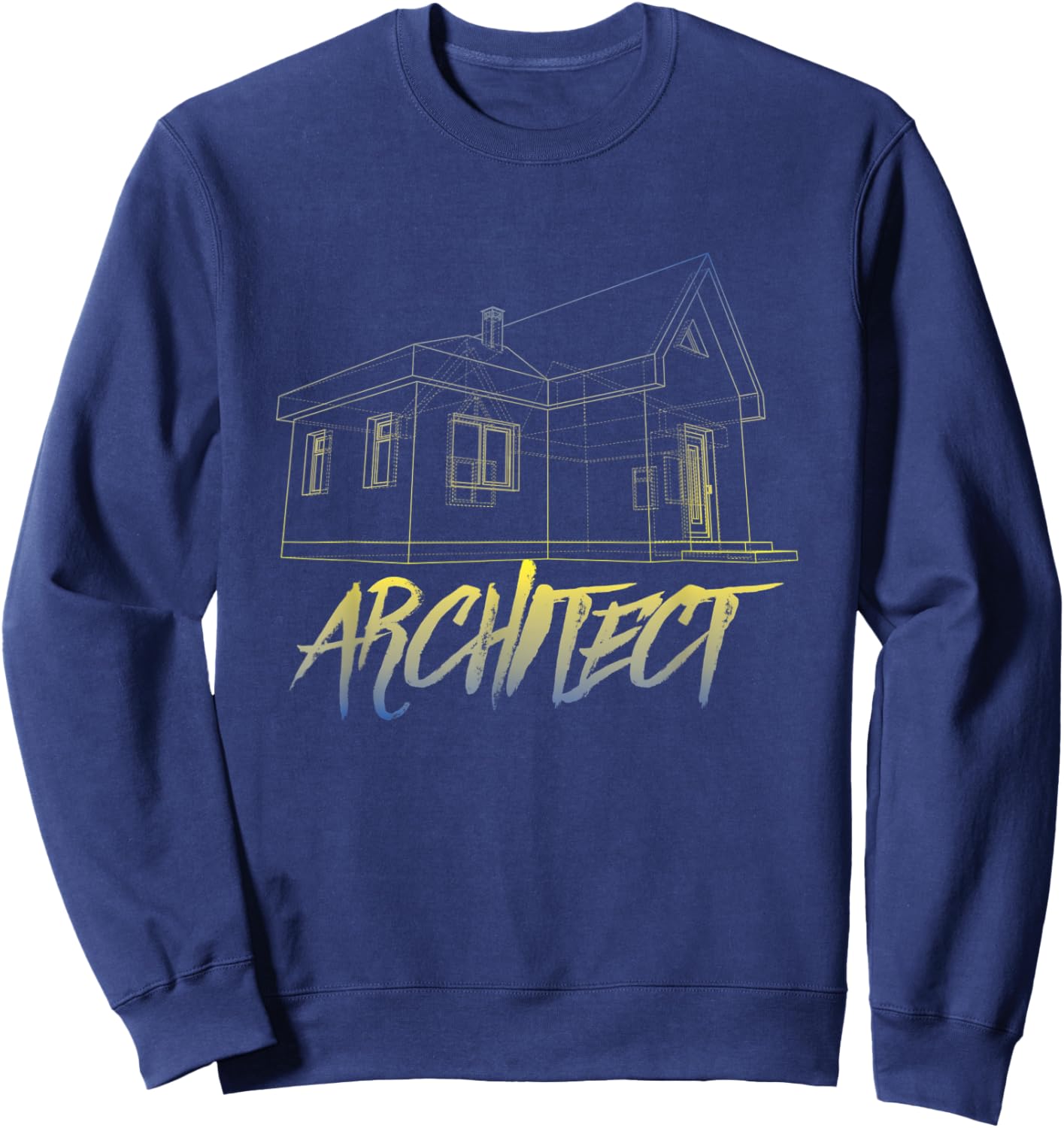 Architect House | Building Engineering | Architecture Sweatshirt - Sweatshirt | Navy
