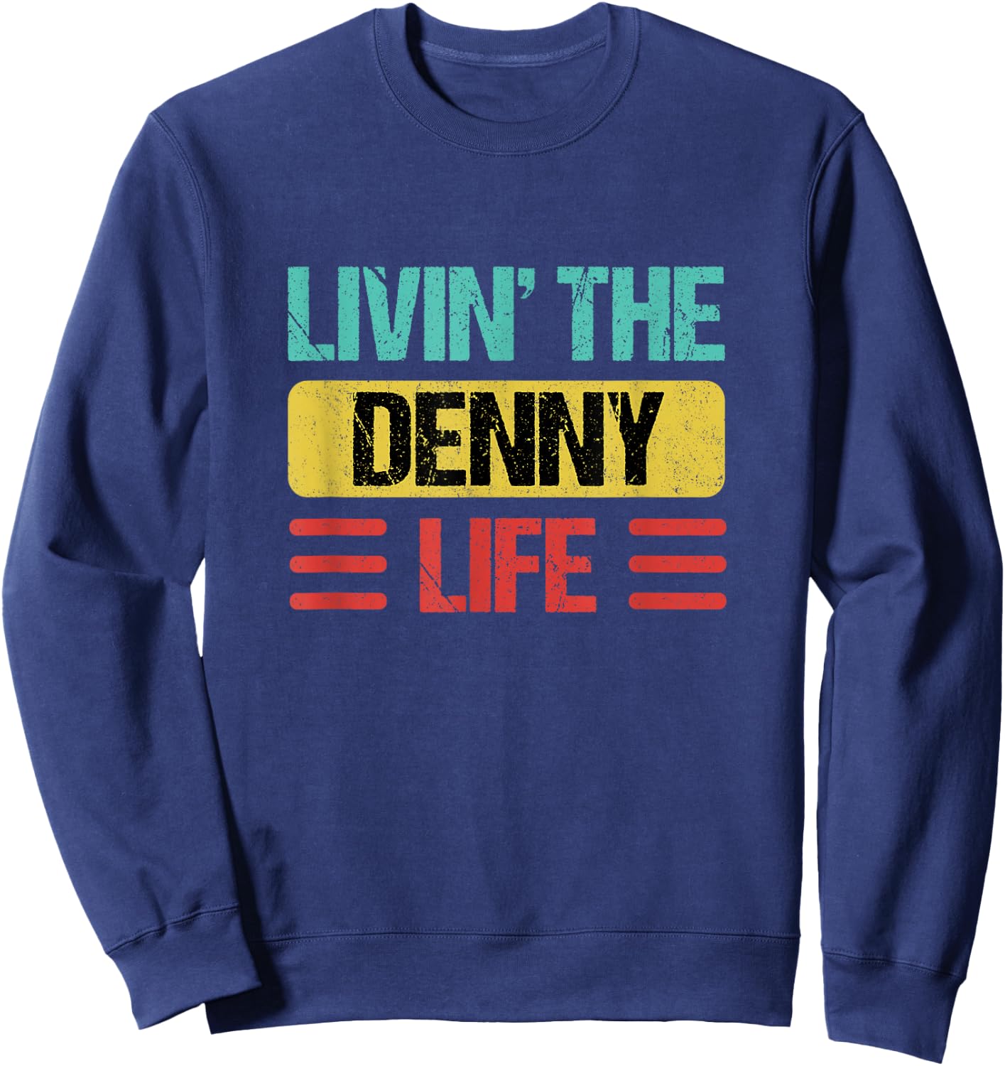 Denny Name Sweatshirt - Sweatshirt | Navy