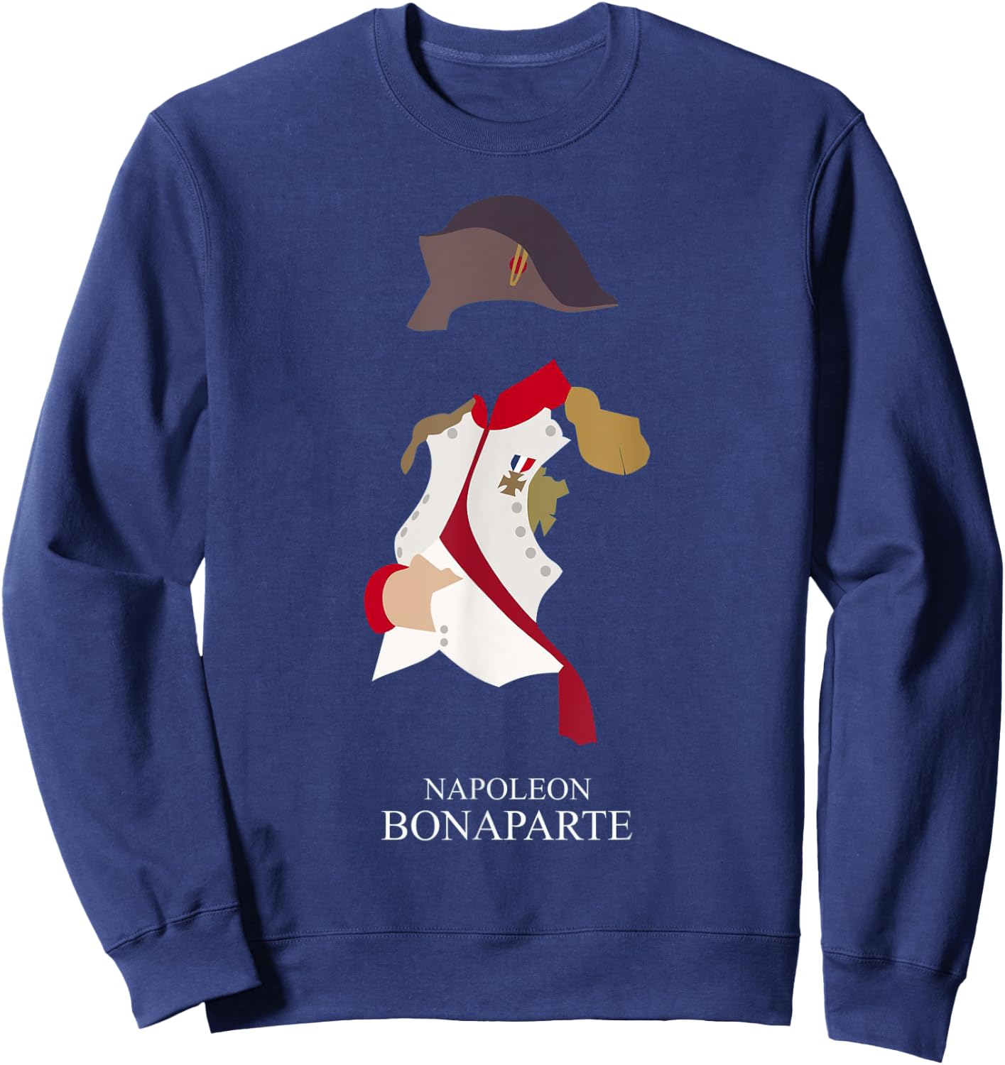 Napoleon Bonaparte Art Historic Sweatshirt - Sweatshirt | Navy