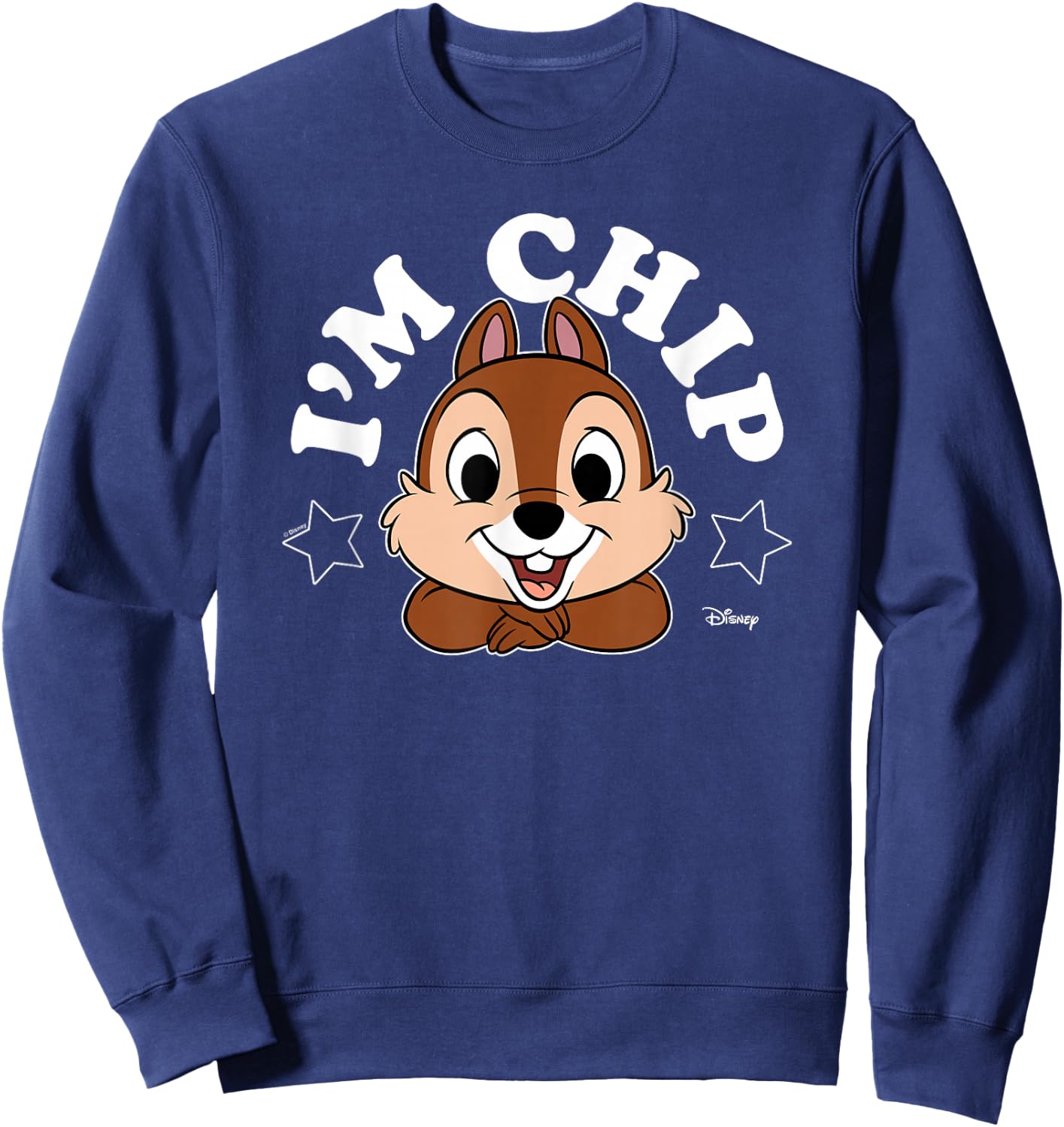 Chip 'N Dale Rescue Rangers - I'm Chip Sweatshirt - Sweatshirt | Navy