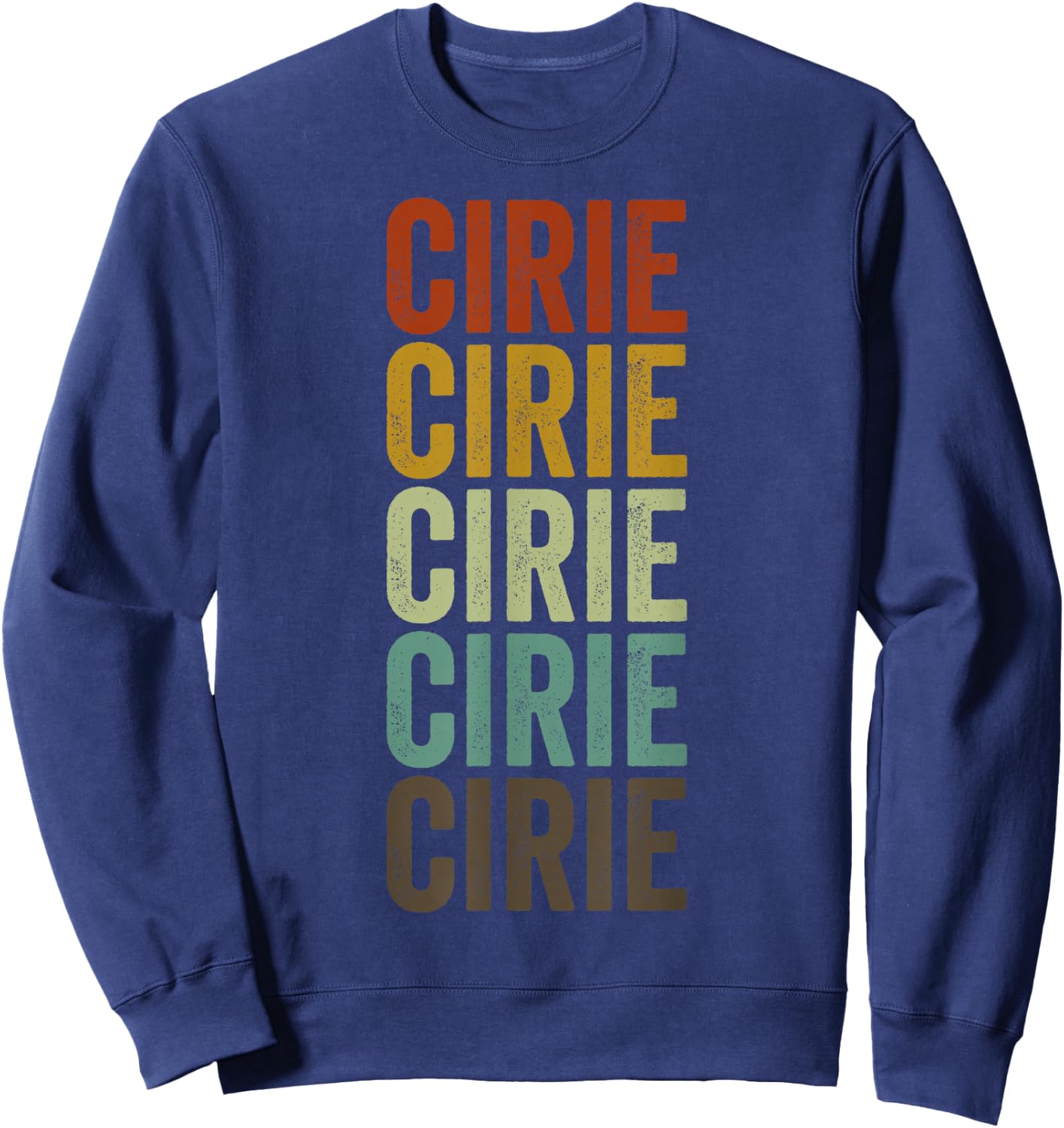 Cirie City Retro Sweatshirt - Sweatshirt | Navy