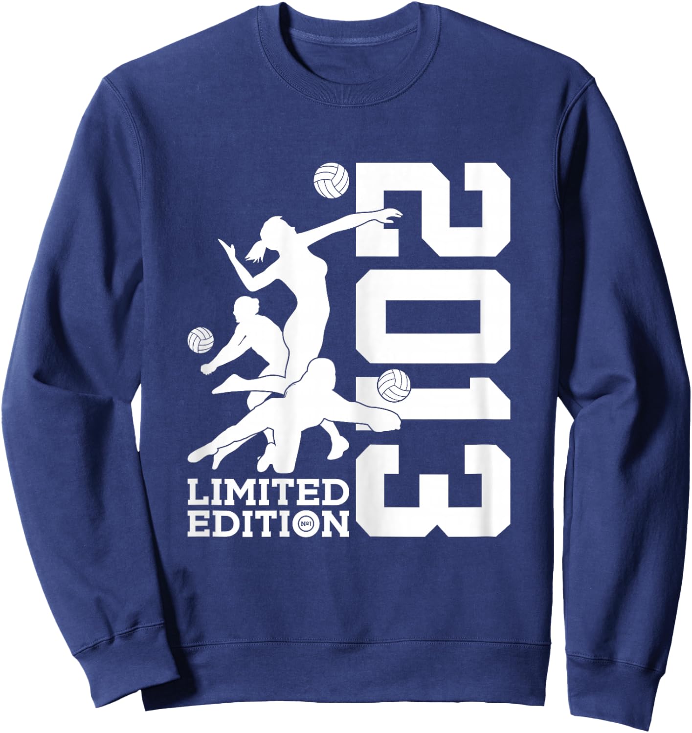 12th BIRTHDAY VOLLEYBALL LIMITED EDITION 2013 Sweatshirt - Sweatshirt | Navy