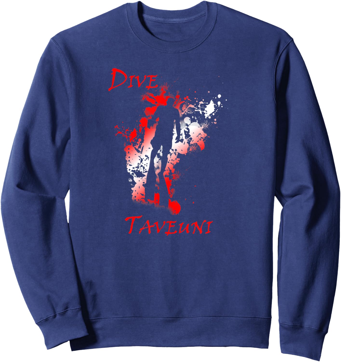 Dive Taveuni Vacation Diving Sweatshirt - Sweatshirt | Navy