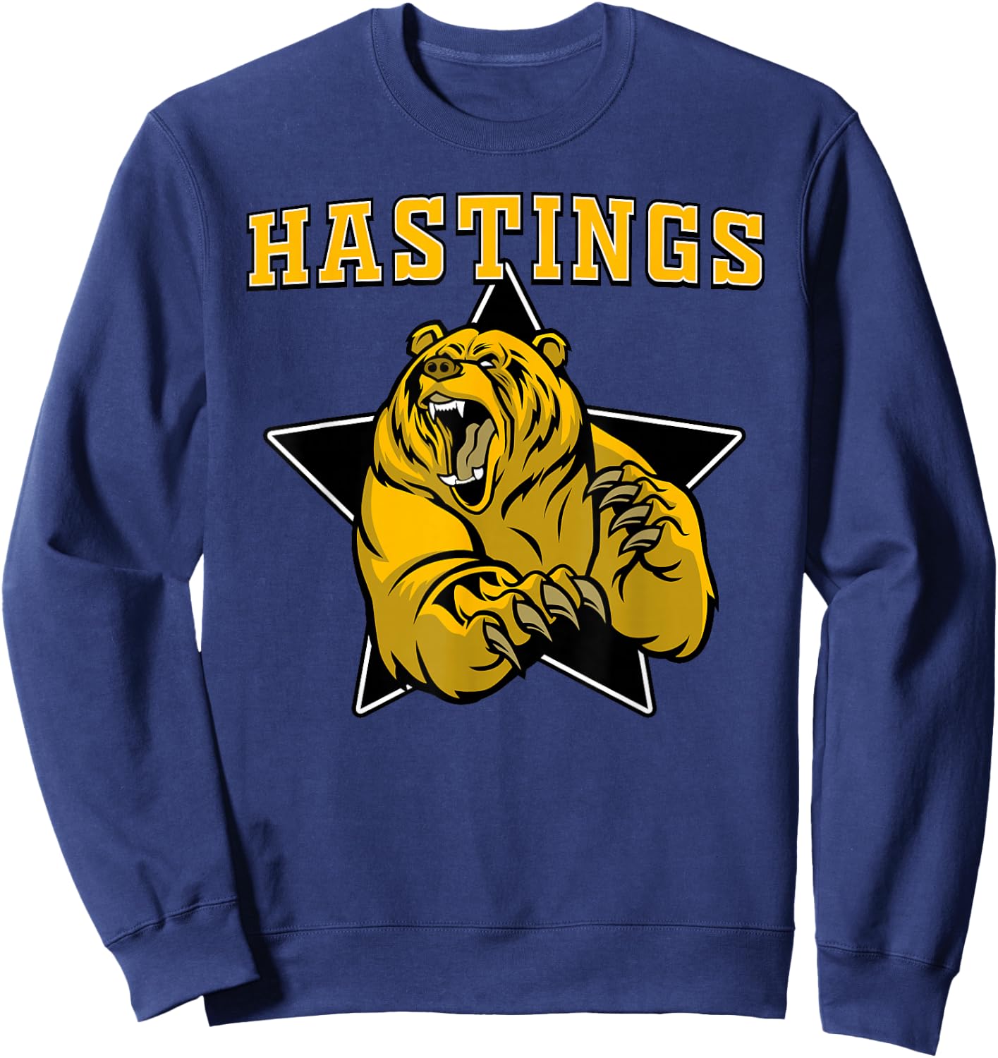 Hastings Bears High School Team Spirit Sweatshirt - Sweatshirt | Navy