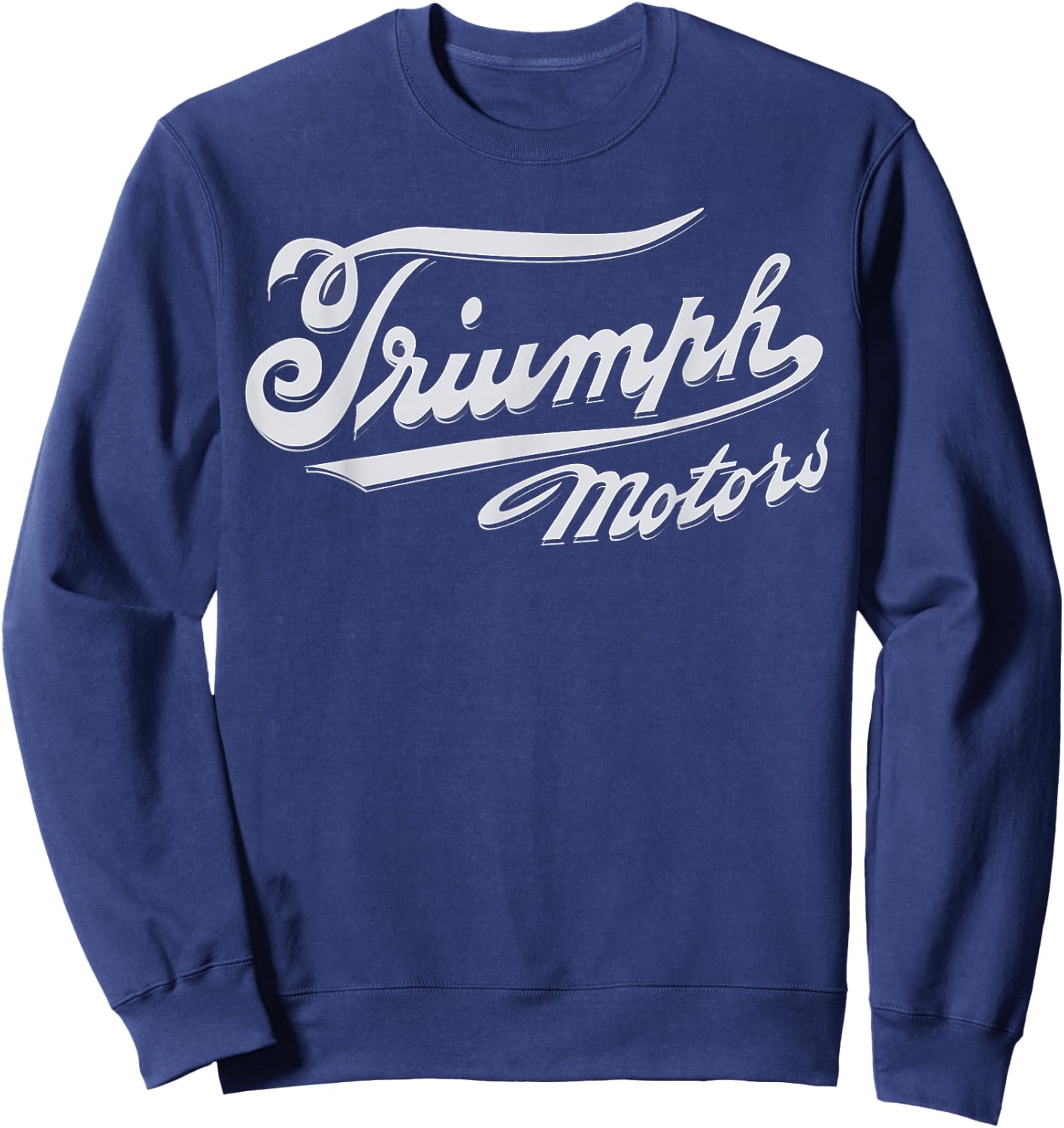 Vintage 1914 Triumph Logo Design Sweatshirt - Sweatshirt | Navy