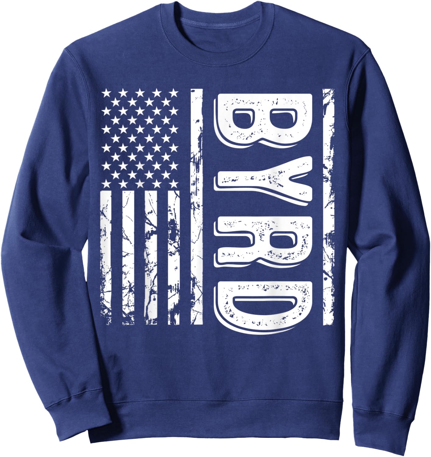 Byrd Last Name Funny Surname Team Byrd Family Sweatshirt - Sweatshirt | Navy