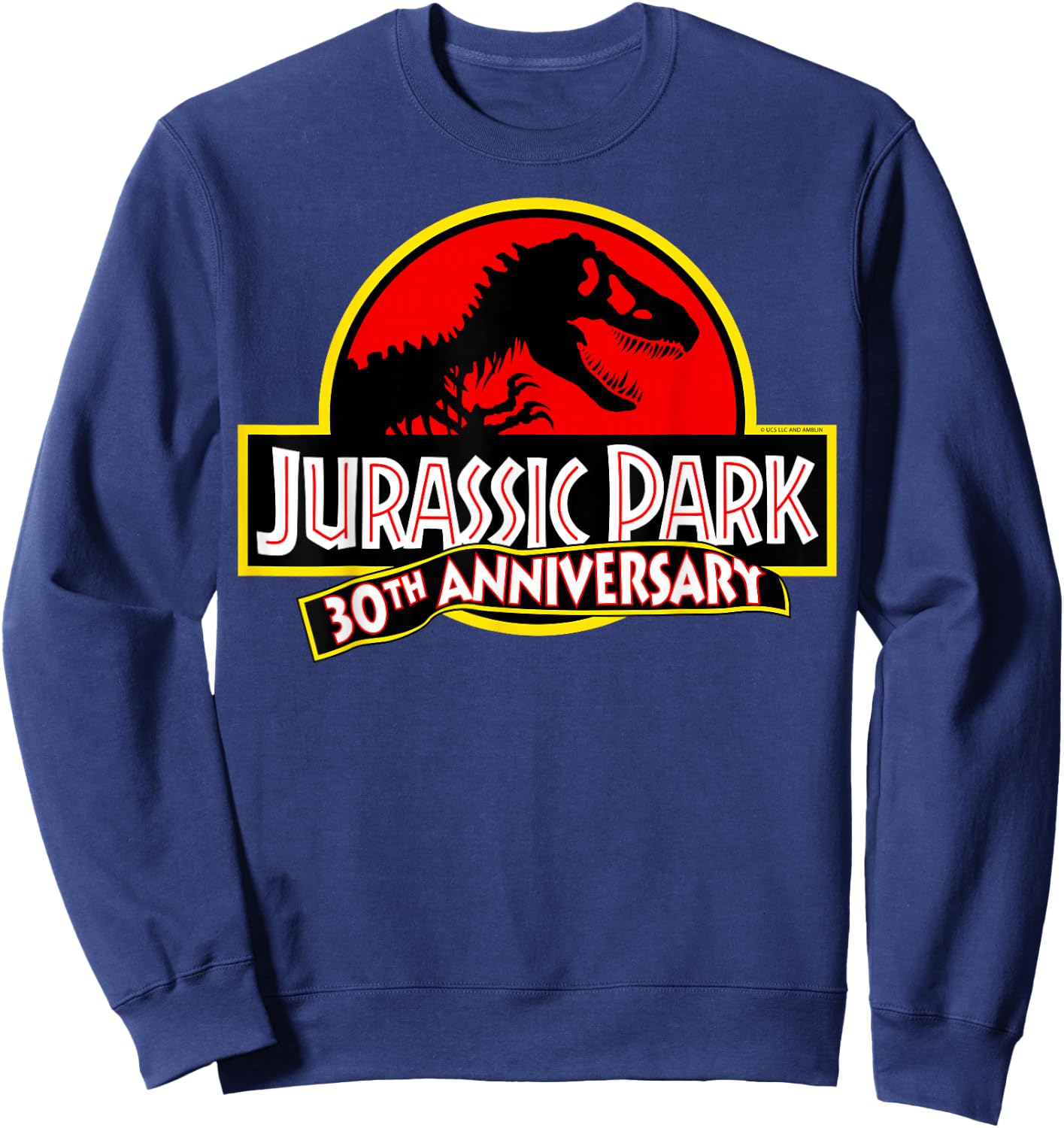 Jurassic Park 30th Anniversary Sweatshirt - Sweatshirt | Navy