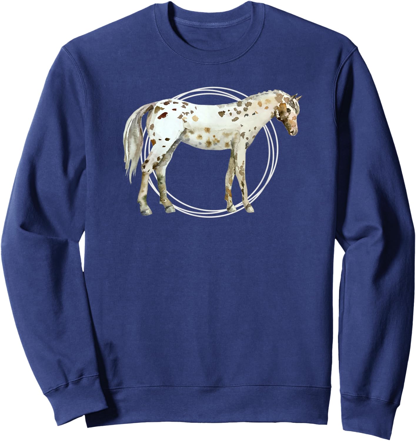Appaloosa Horse breed Sweatshirt - Sweatshirt | Navy