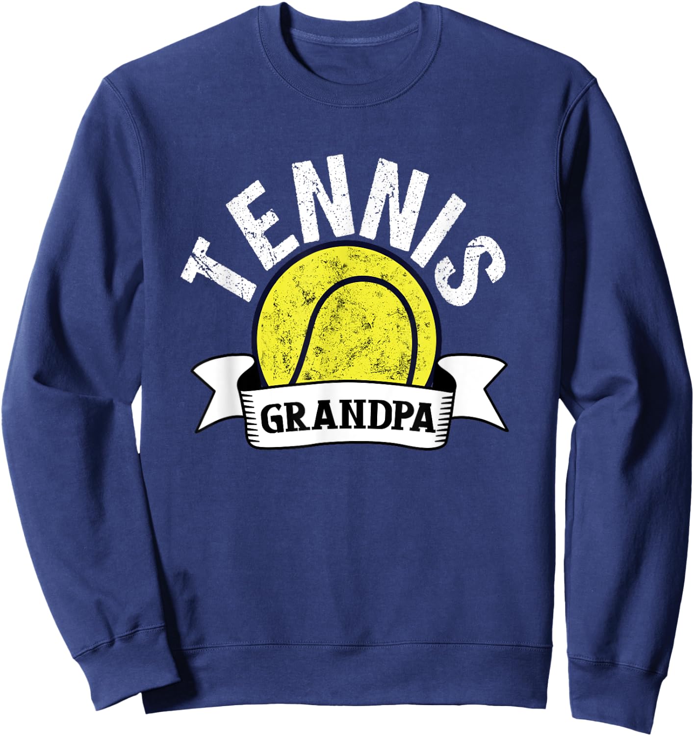 Tennis Grandpa - Funny Tennis Grandfather Sweatshirt - Sweatshirt | Navy