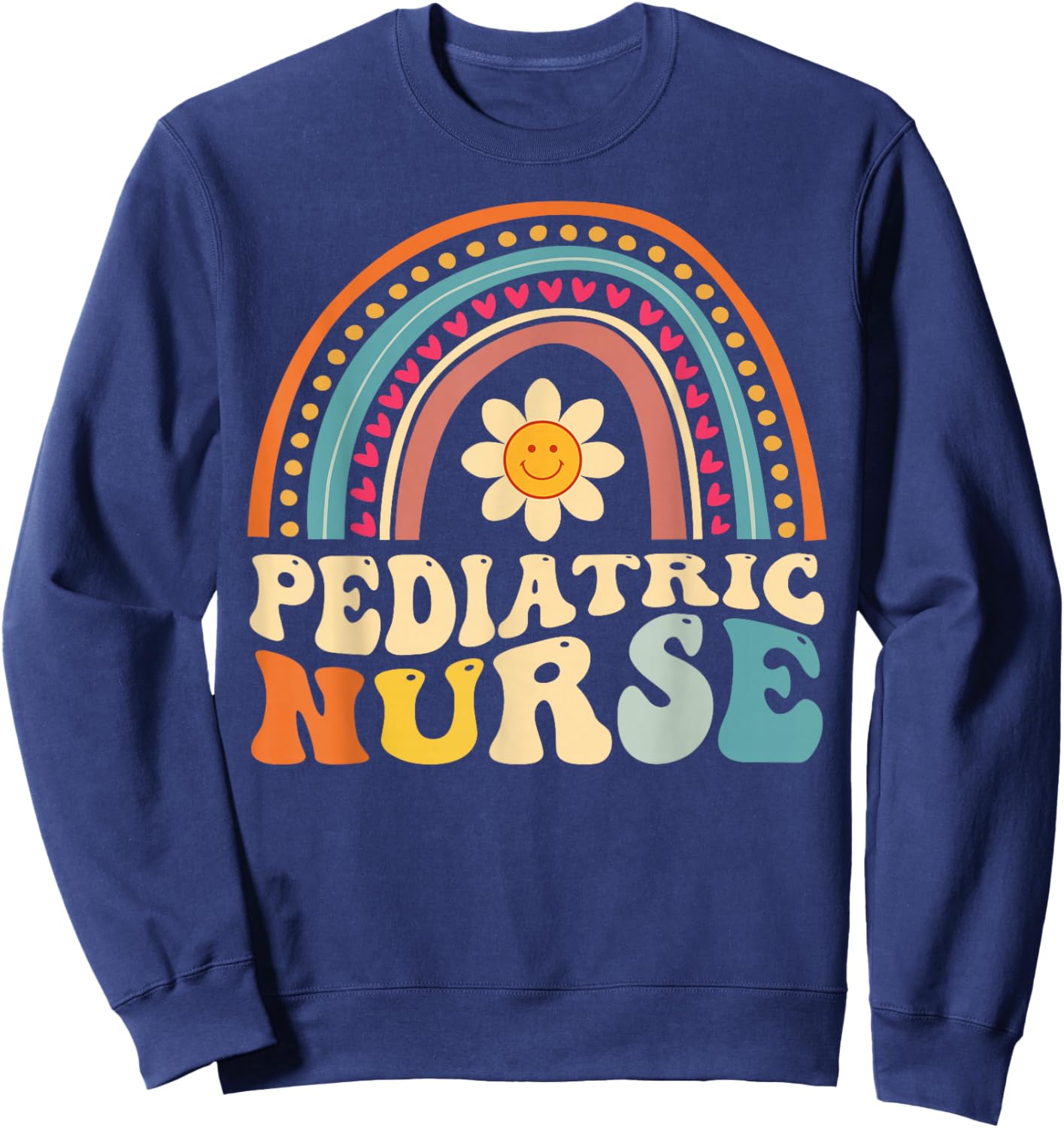 Pediatric Nurse Future Nurse Nursing School Sweatshirt - Sweatshirt | Navy