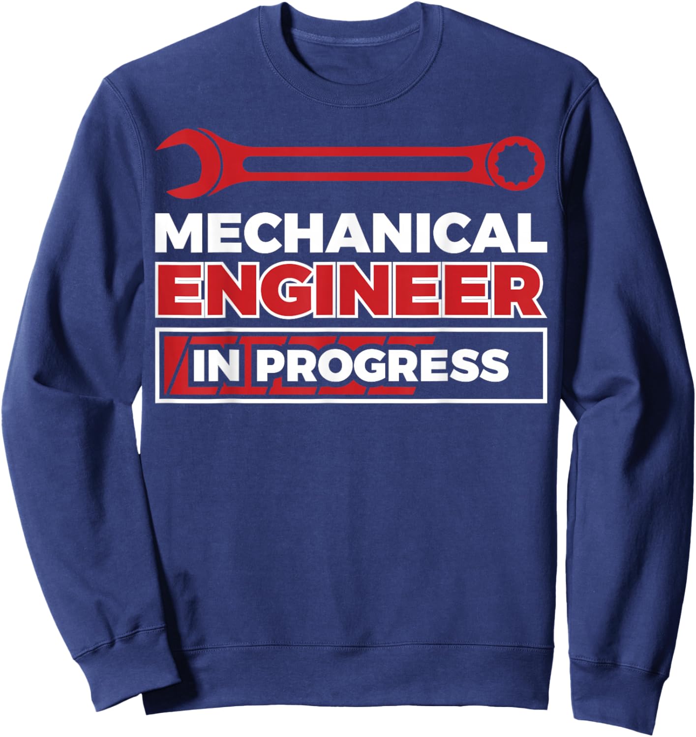 Mechanical Engineer in Progress Sweatshirt - Sweatshirt | Navy