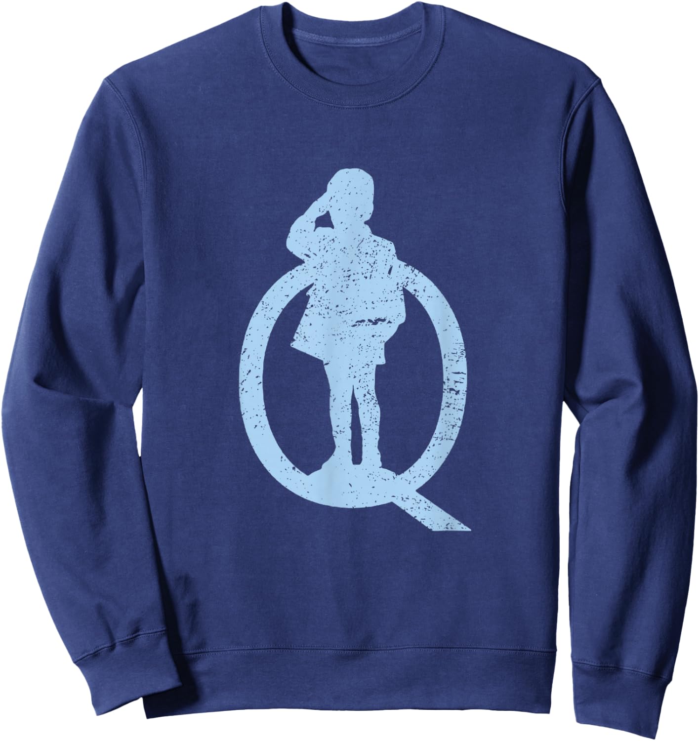 John F. Kennedy President USA Patriots Gift Sweatshirt - Sweatshirt | Navy