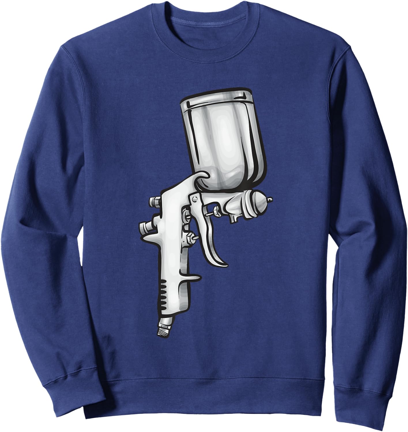 Spray Gun Auto Body Painter Automotive Car Painter Sweatshirt - Sweatshirt | Navy