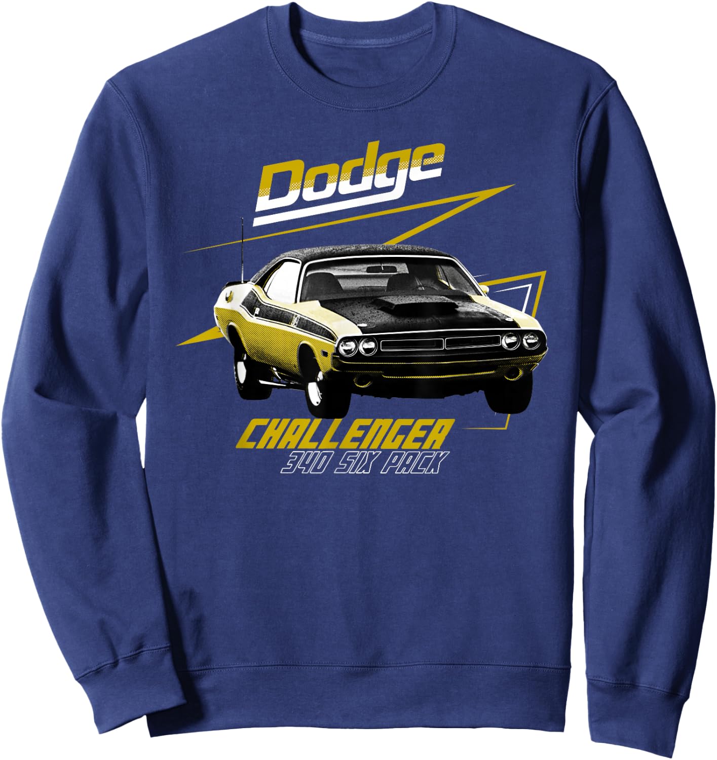 Dodge Challenger 340 Six Pack Sweatshirt - Sweatshirt | Navy