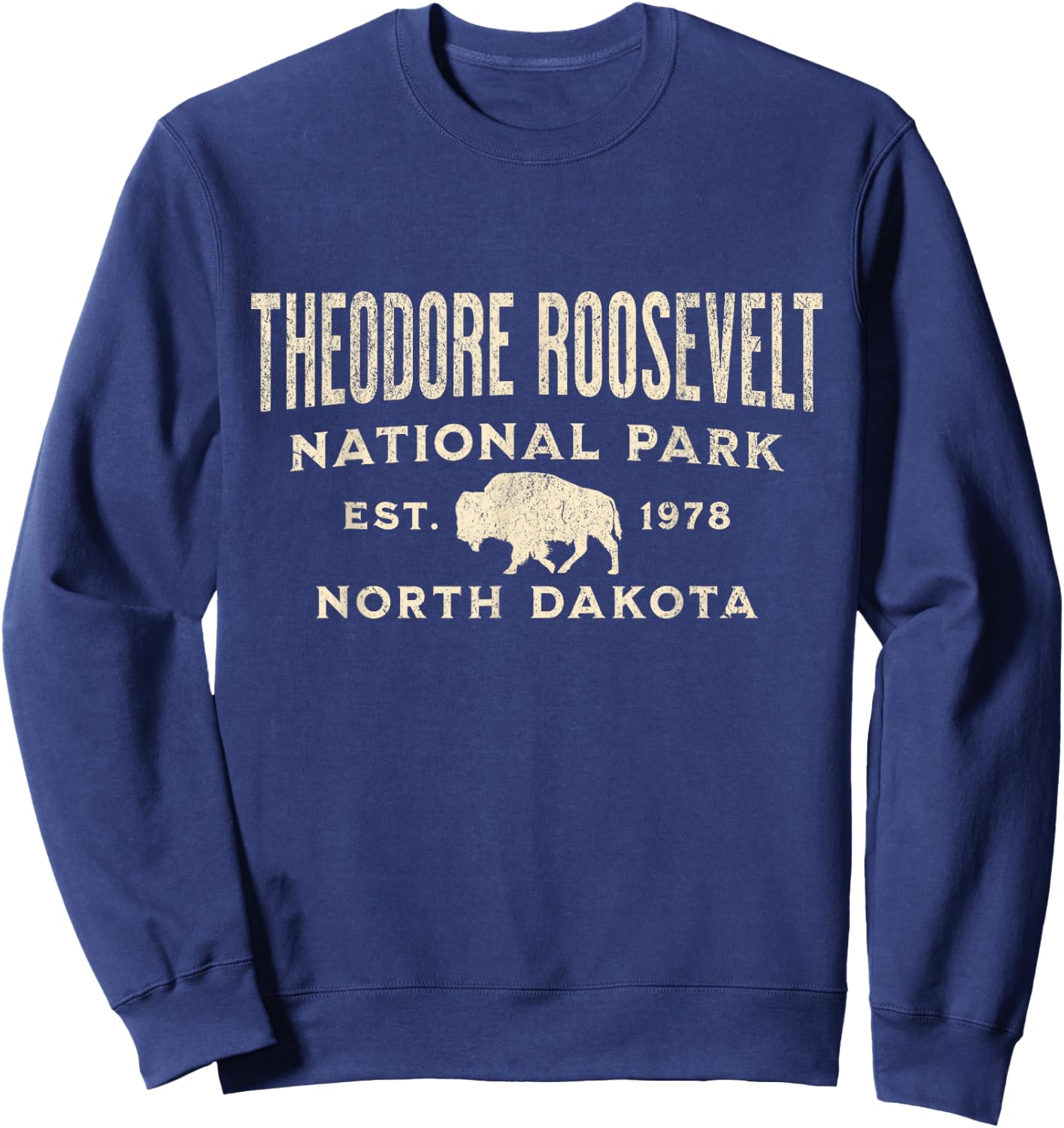 Theodore Roosevelt National Park Sweatshirt - Sweatshirt | Navy