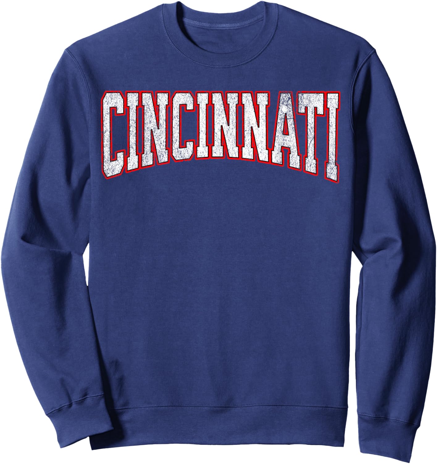 Cincinnati vintage city Sweatshirt - Sweatshirt | Navy