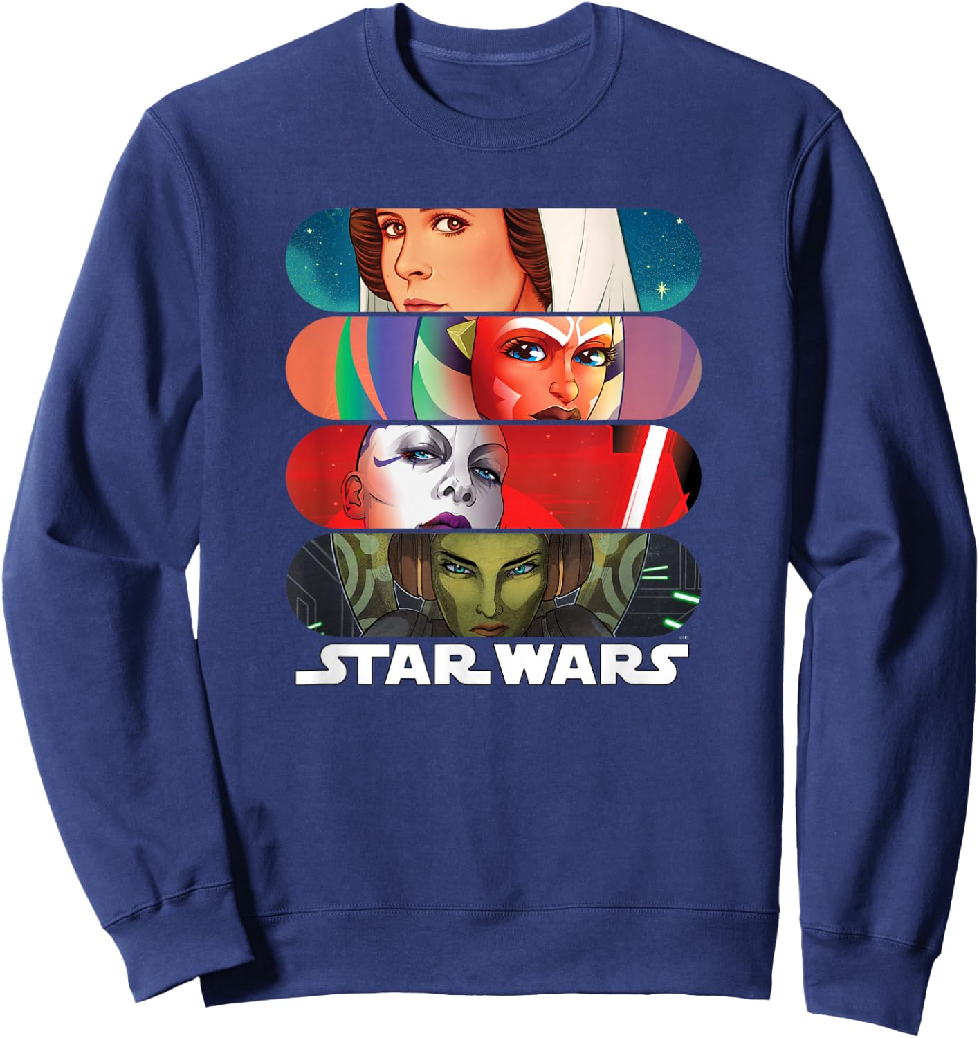 Stars Wars Women of the Galaxy Sweatshirt - Sweatshirt | Navy