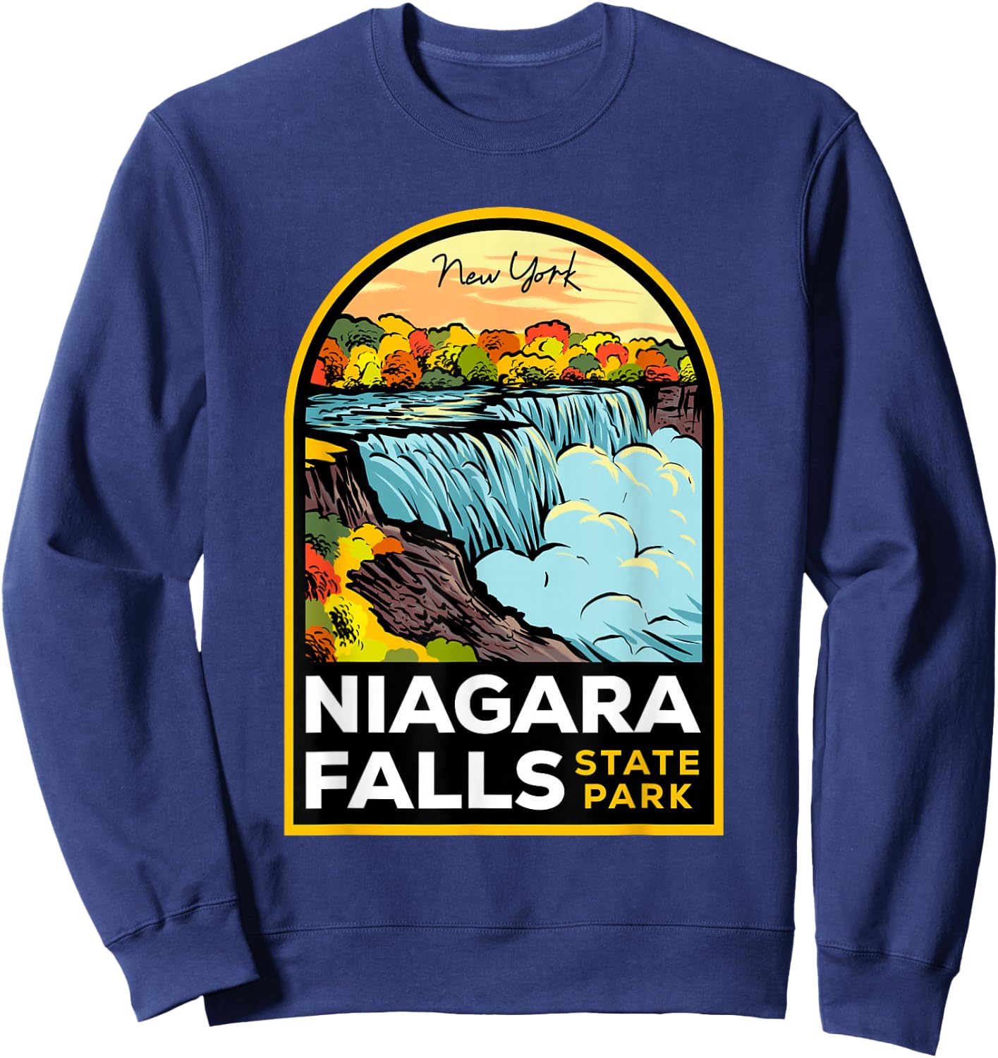 Niagara Falls State Park NY Sweatshirt - Sweatshirt | Navy