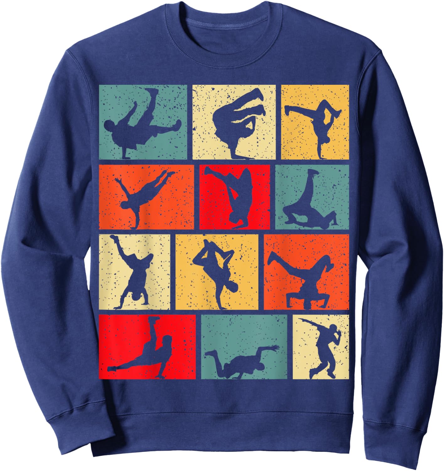 Breakdance Breakdancer Breakdancing Boys Kids Men Sweatshirt - Sweatshirt | Navy