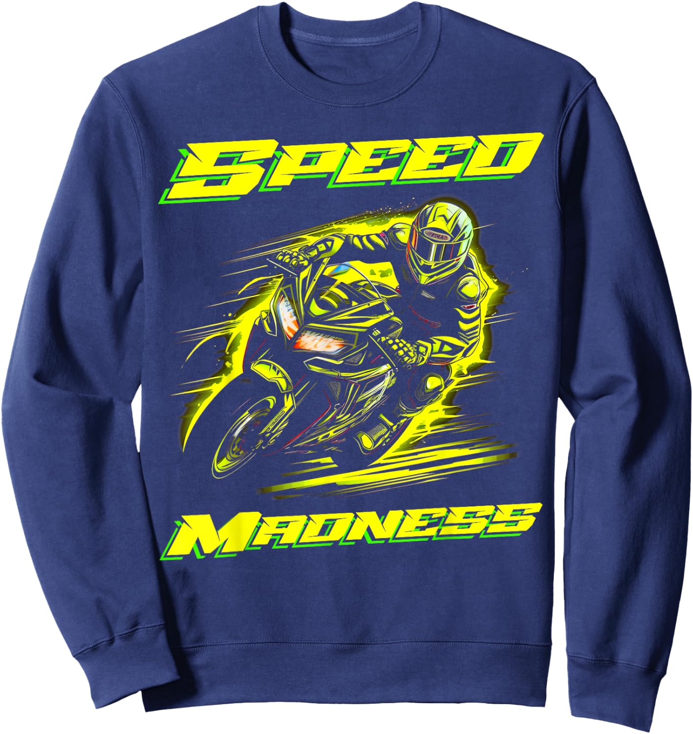 Racing Motorbike Sweatshirt - Sweatshirt | Navy