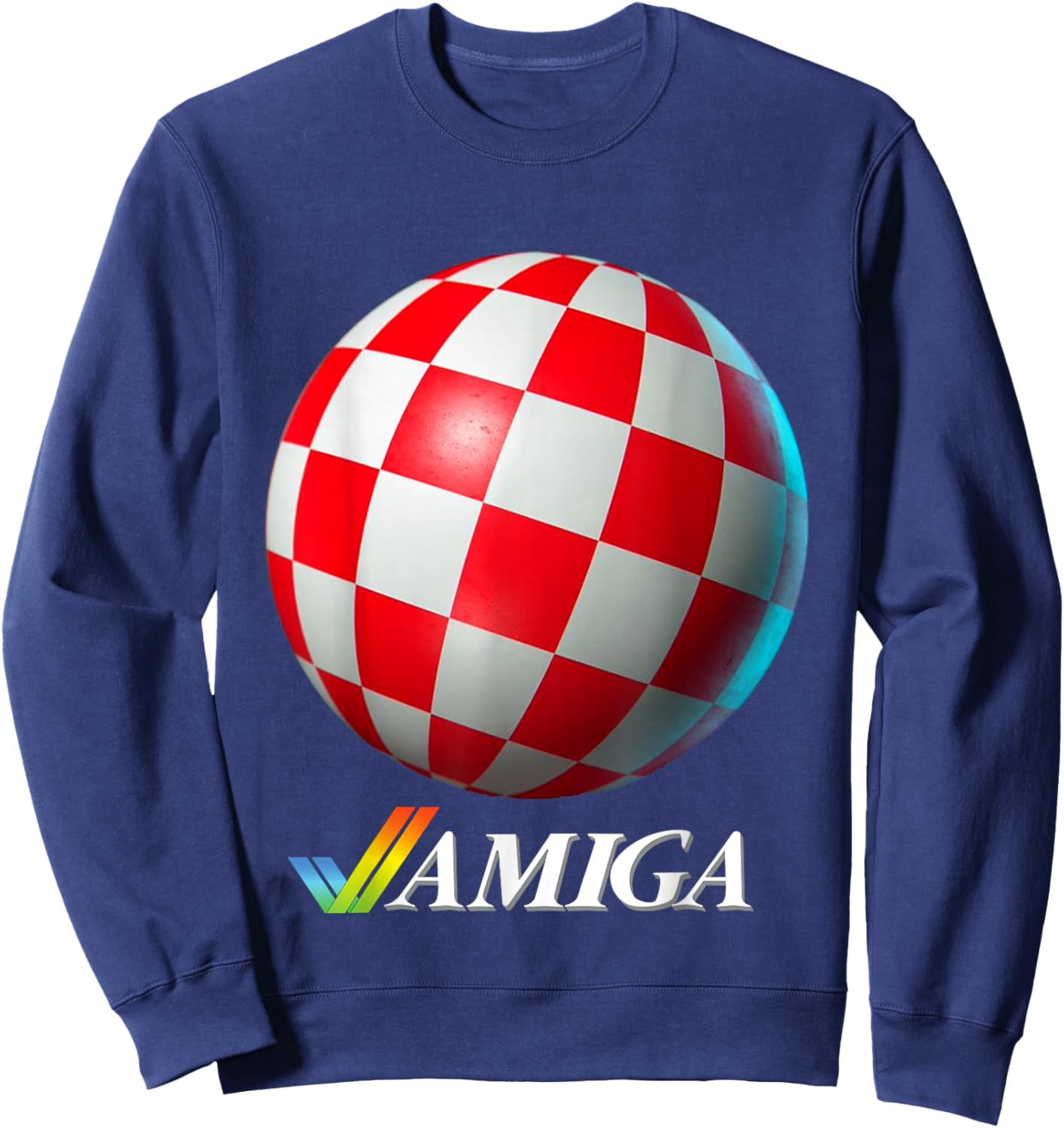 Commodore AMIGA: Boing Ball Sweatshirt - Sweatshirt | Navy