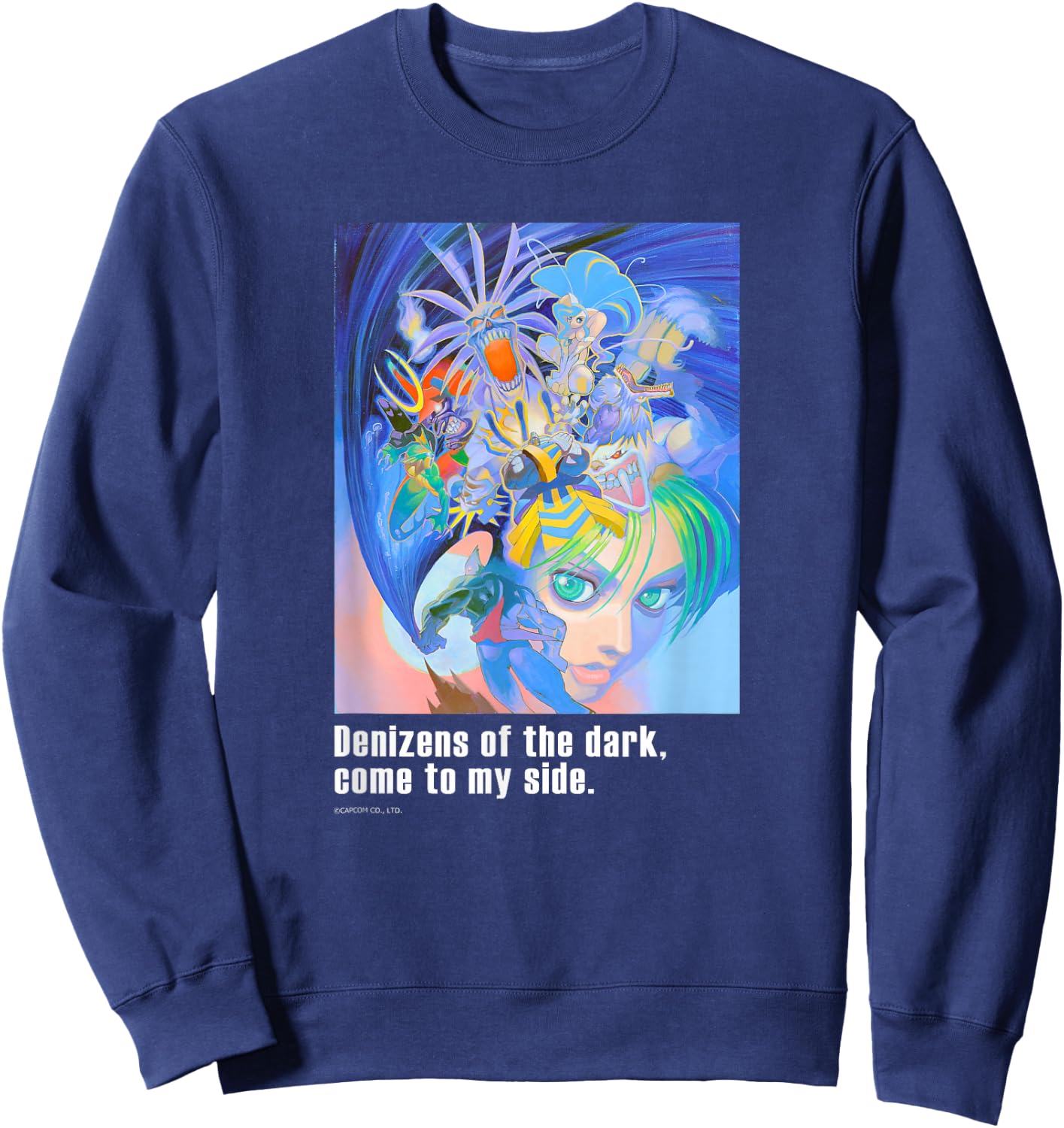 Darkstalkers Sweatshirt - Sweatshirt | Navy