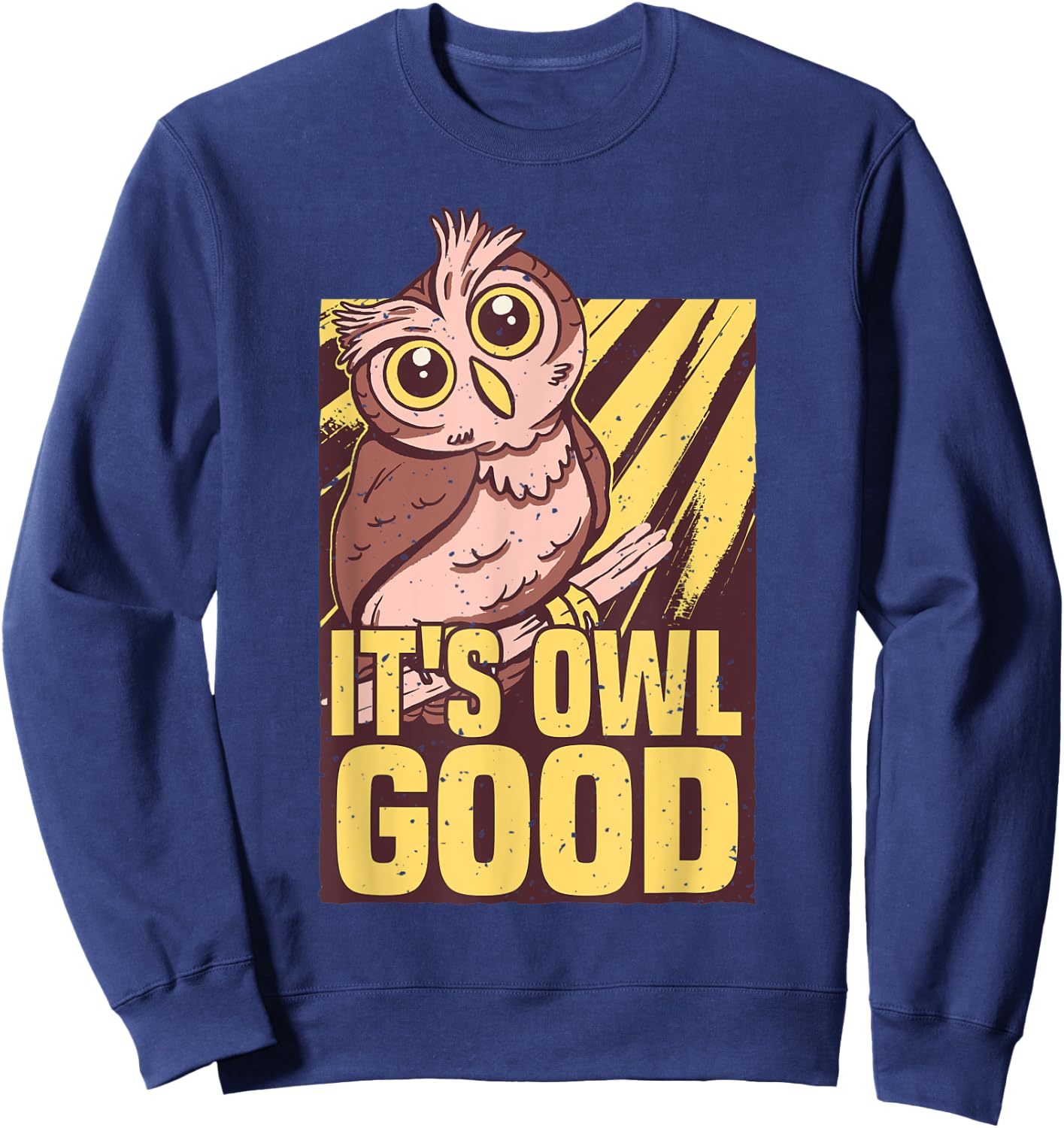 It's Owl Good Owl Lover Sweatshirt - Sweatshirt | Navy