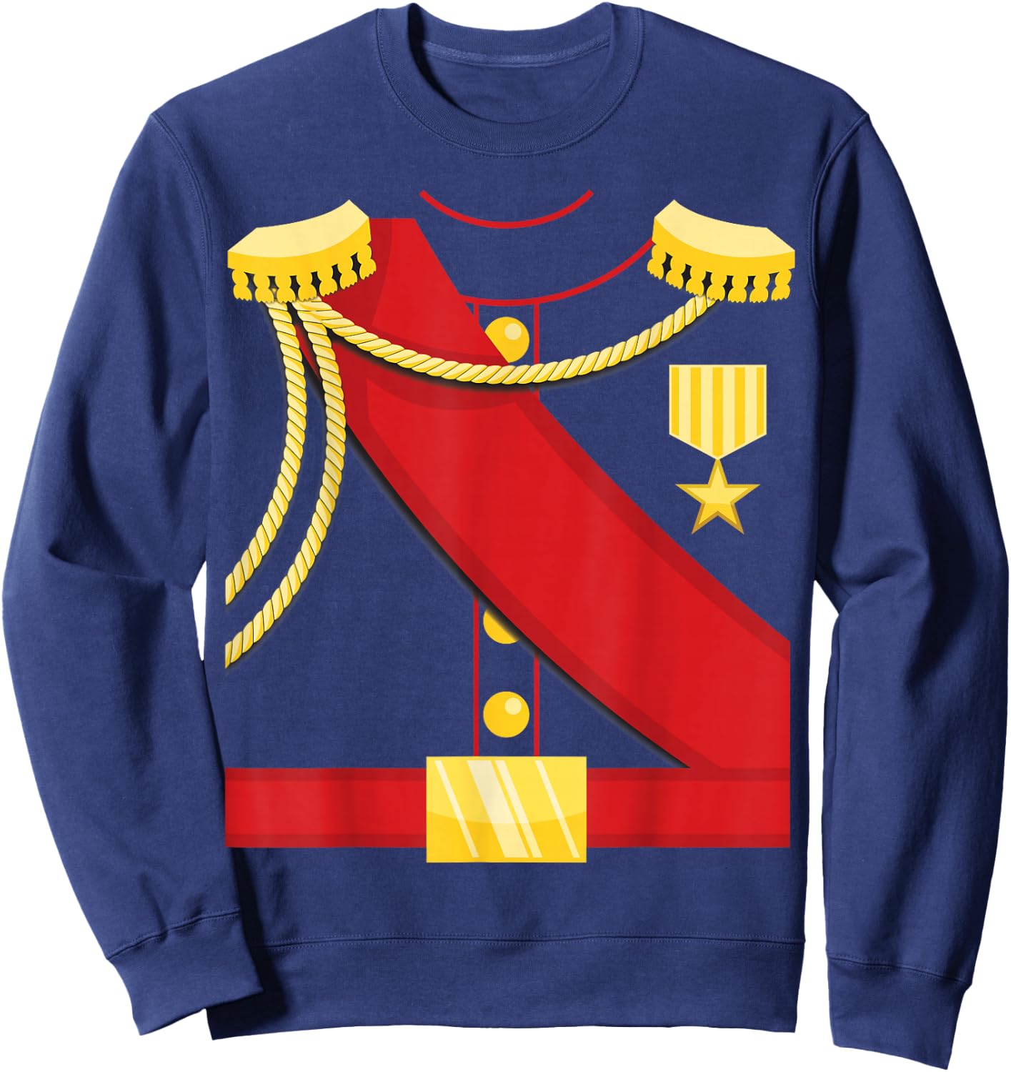 Charming King Prince Costume Gift Kids Boys & Adult Fun Sweatshirt - Sweatshirt | Navy