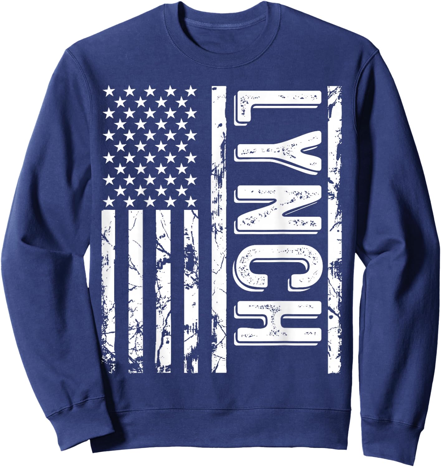 Lynch Last Name Funny Surname Team Lynch Family Reunion Sweatshirt - Sweatshirt | Navy